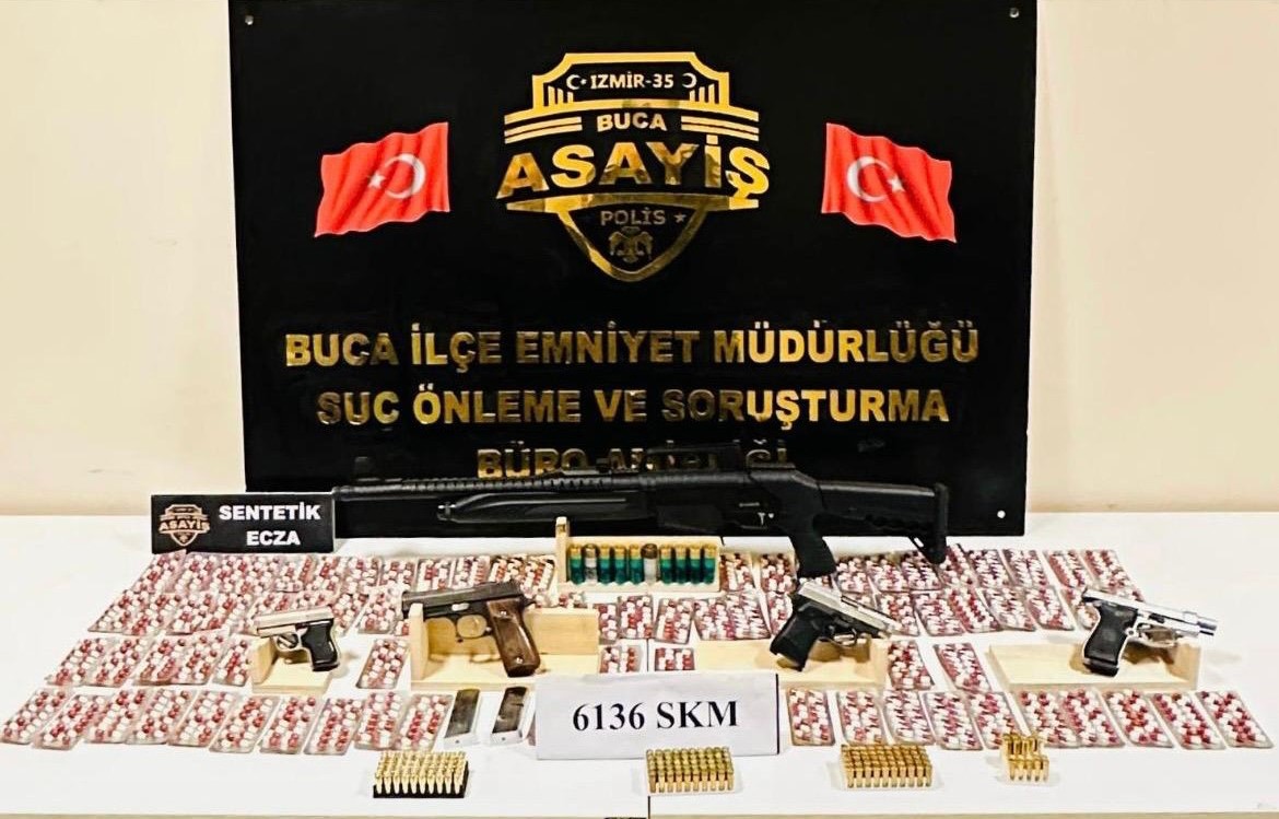 Buca’da uyuşturucu ve kaçakçılık operasyonu: 3 gözaltı