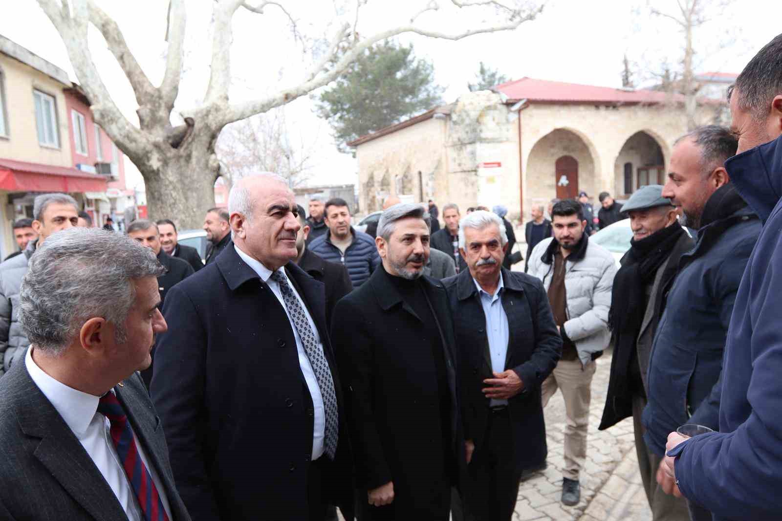 Bakan Yardımcısı Aydın ve Milletvekili Özhan, ilçelerde incelemelerde bulundu