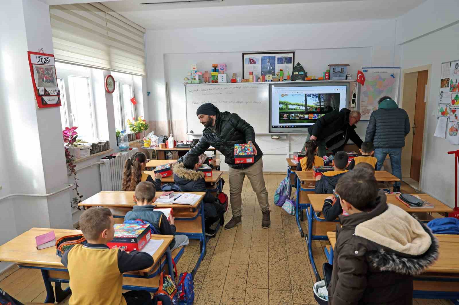 Başkan Yalçın’dan kış gününde yürek ısıtan destek