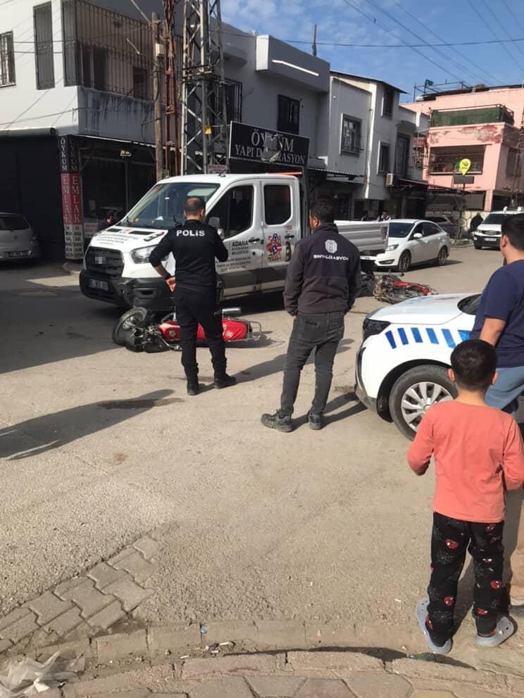 Motosikletle polisten kaçarken kaza yaptı yakalandı, 28 bin TL ceza yedi