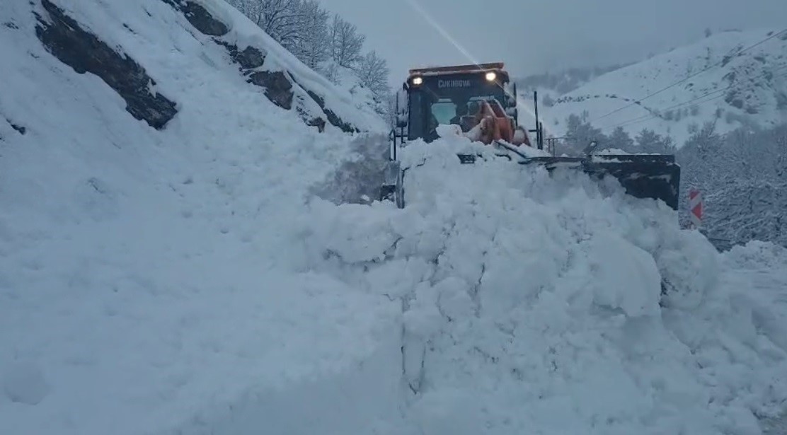 Tunceli-Ovacık yolunda çığ: Ulaşım kısa sürede yeniden sağlandı