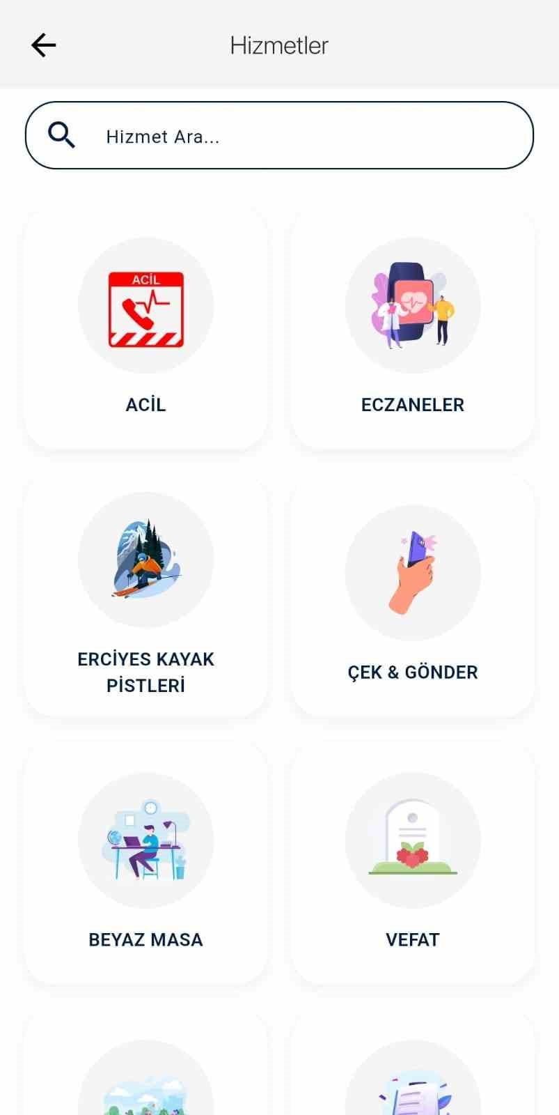 Erciyes Kayak Merkezi, ’Akıllı Şehir Kayseri’ mobil uygulamasında