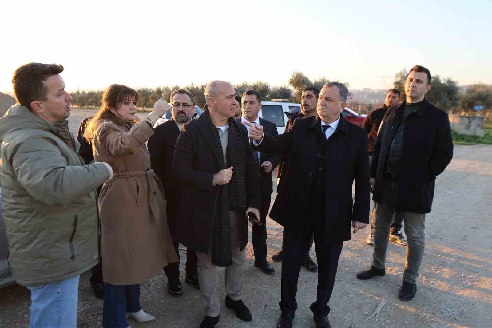 Başkan Balaban, Muradiye’de süren altyapı çalışmalarını inceledi