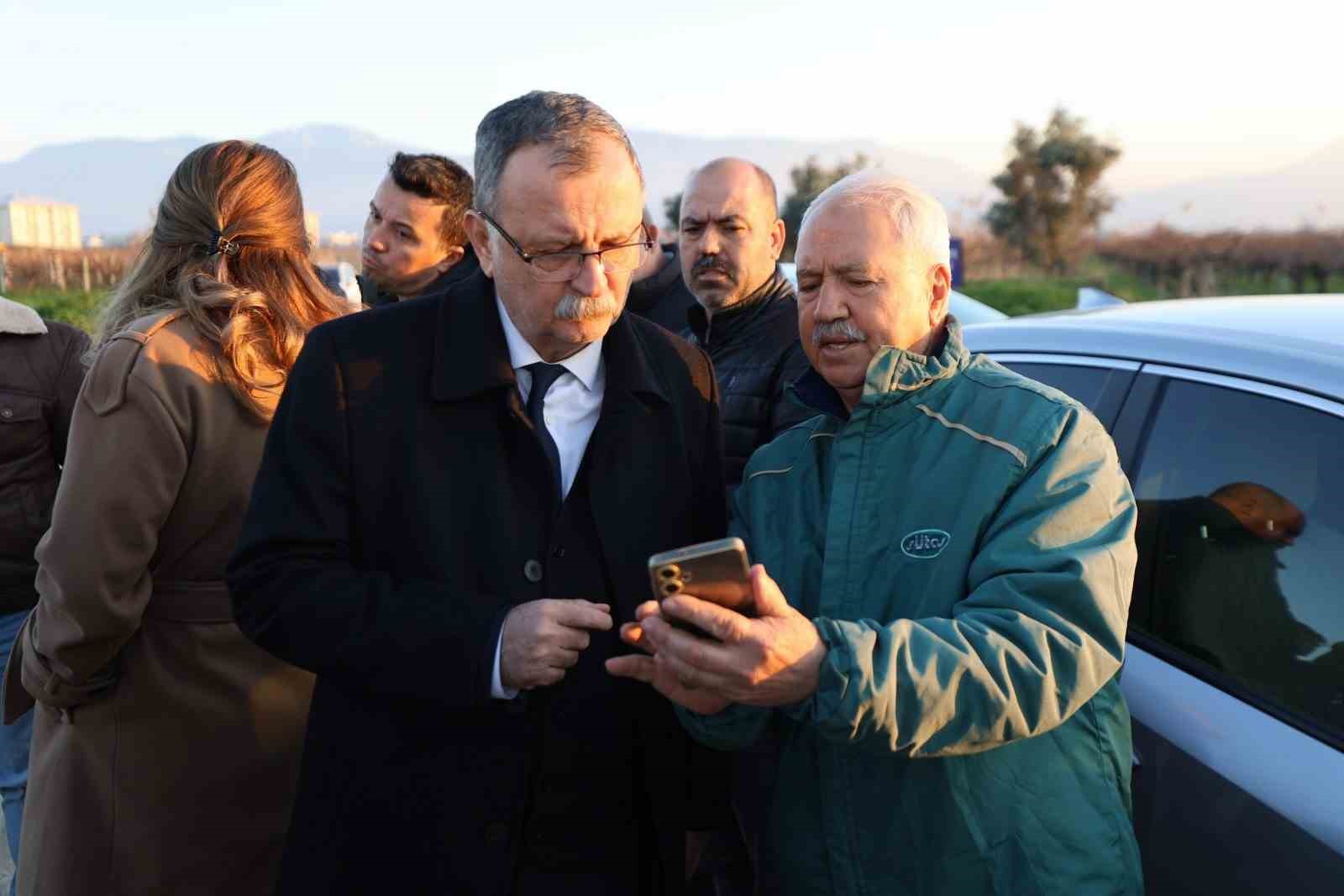 Başkan Balaban, Muradiye’de süren altyapı çalışmalarını inceledi