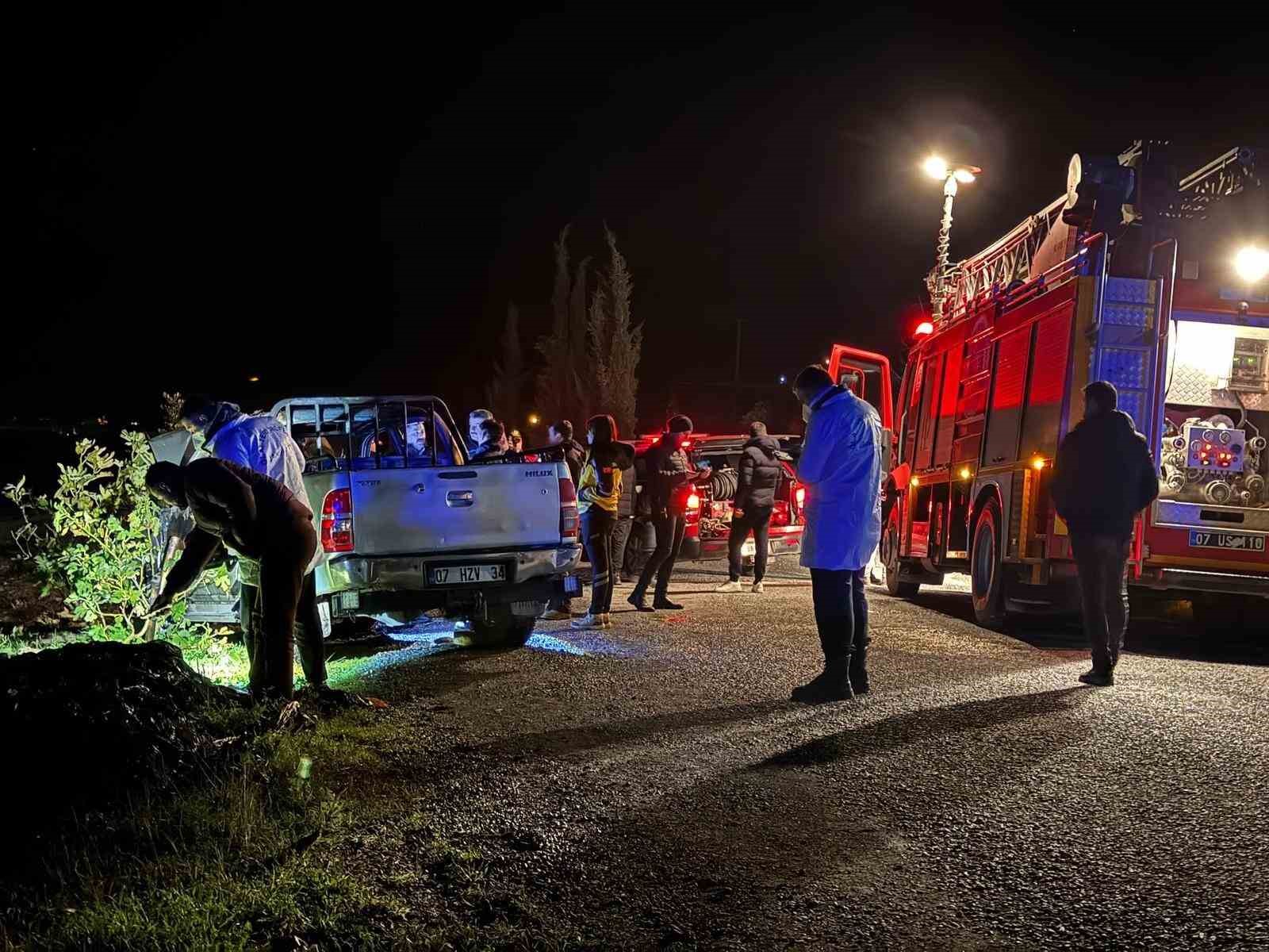 Antalya’da araç içinde yanmış ceset bulunmasıyla ilgili 1 tutuklama