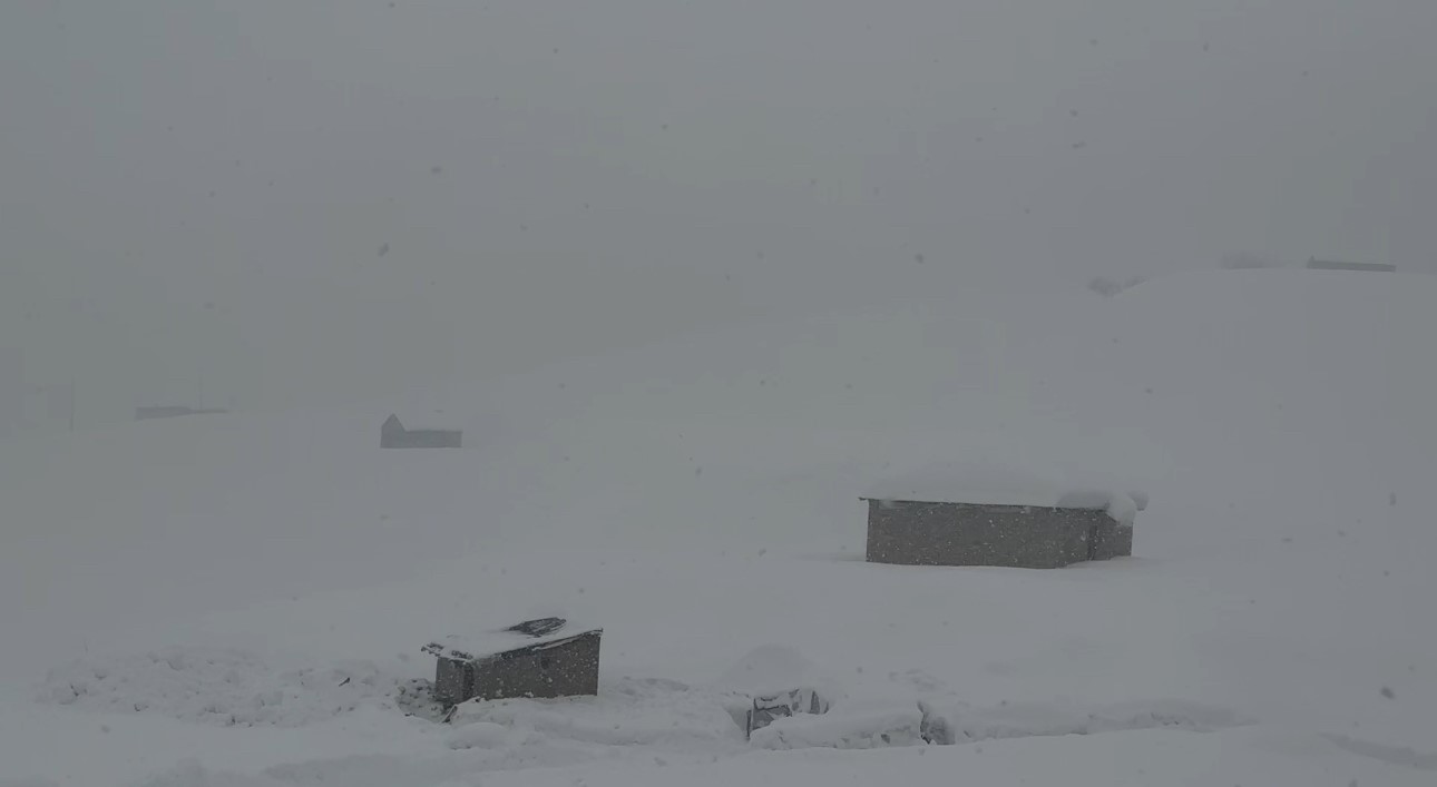 Hakkari’de kar yağışı: 43 yerleşim yerinin yolu kapandı