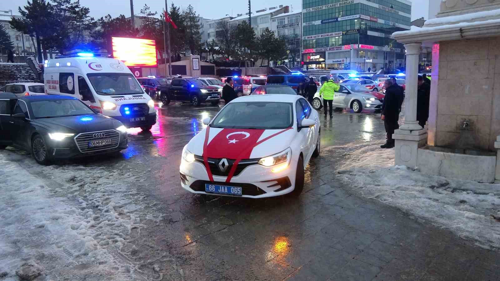 Yozgat’ta emniyet ve jandarmaya 54 yeni araç