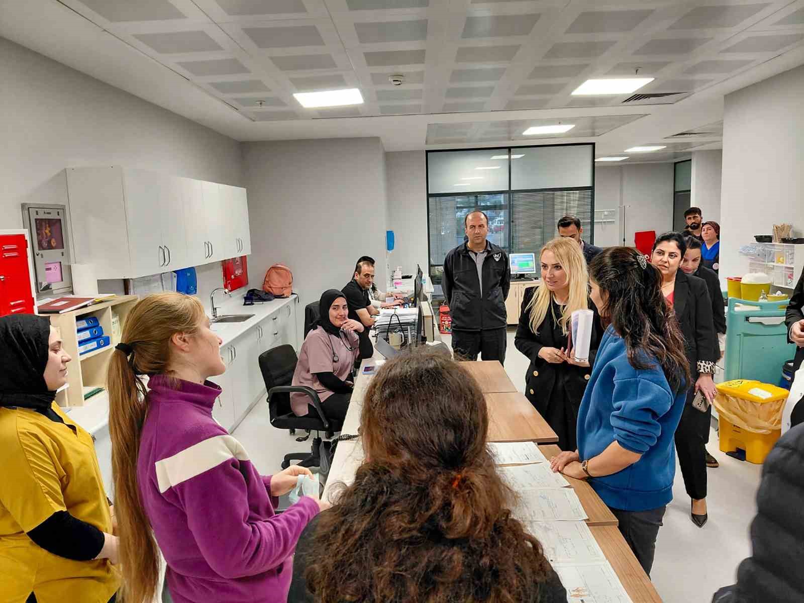 Muğla Sağlık İl Müdürü Akça, Marmaris’te sağlık yatırımlarını inceledi