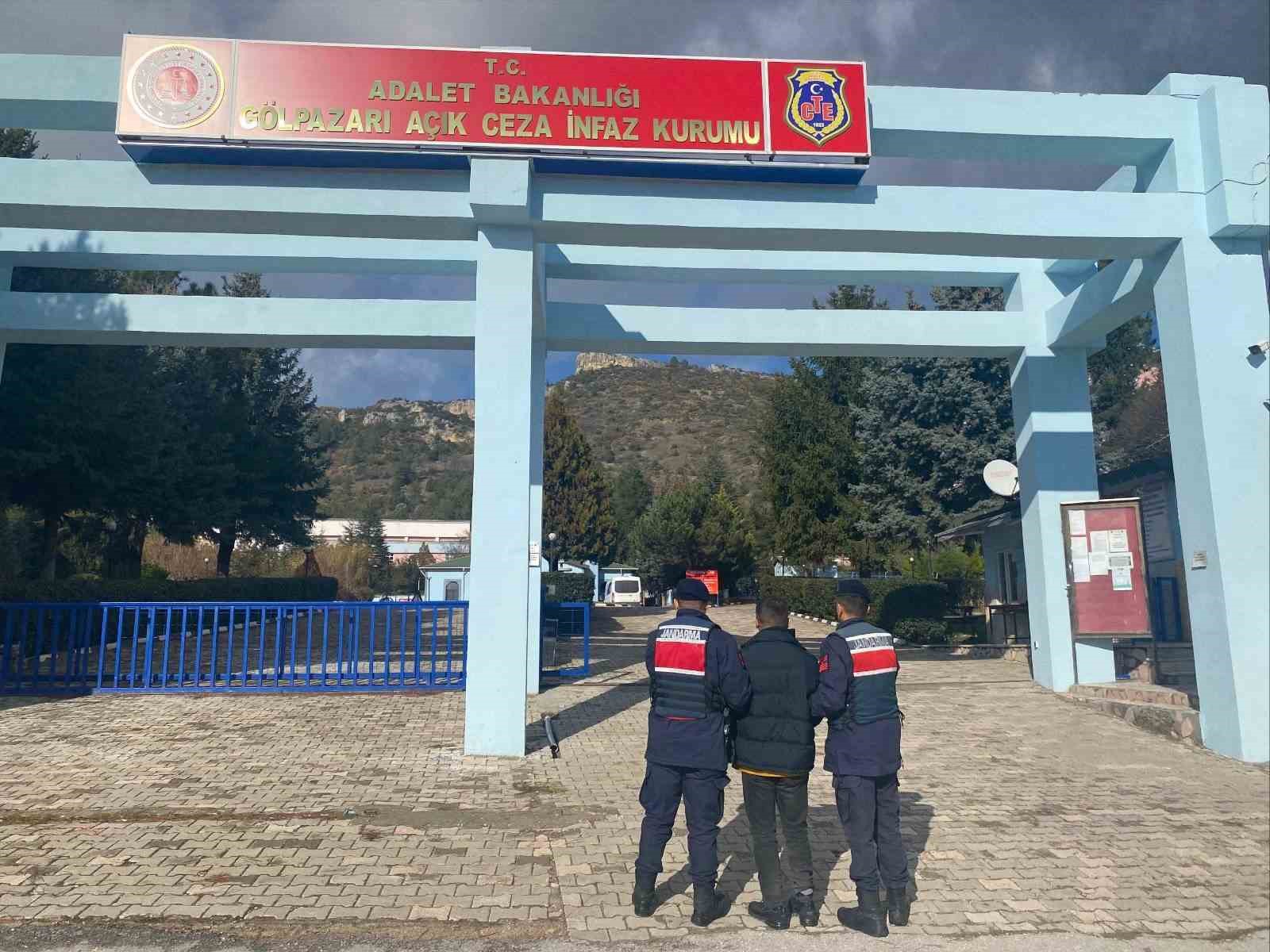 Bilecik’te 2 yıl 1 ay hapis cezasına bulunan şahıs yakalandı