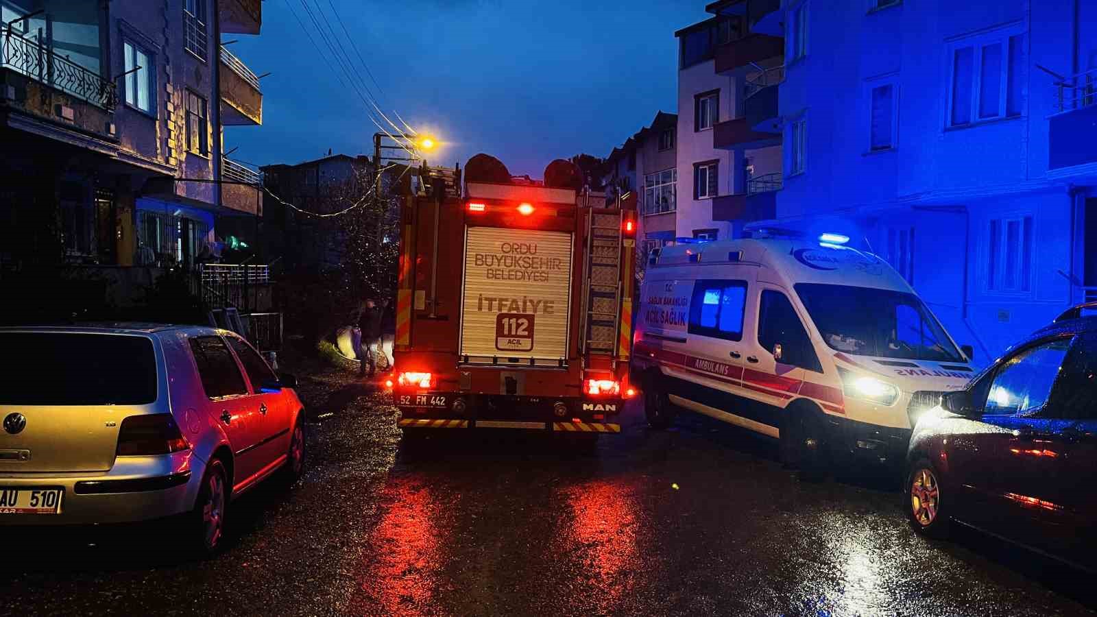 Ordu’da asılsız yangın ihbarı ekipleri alarma geçirdi