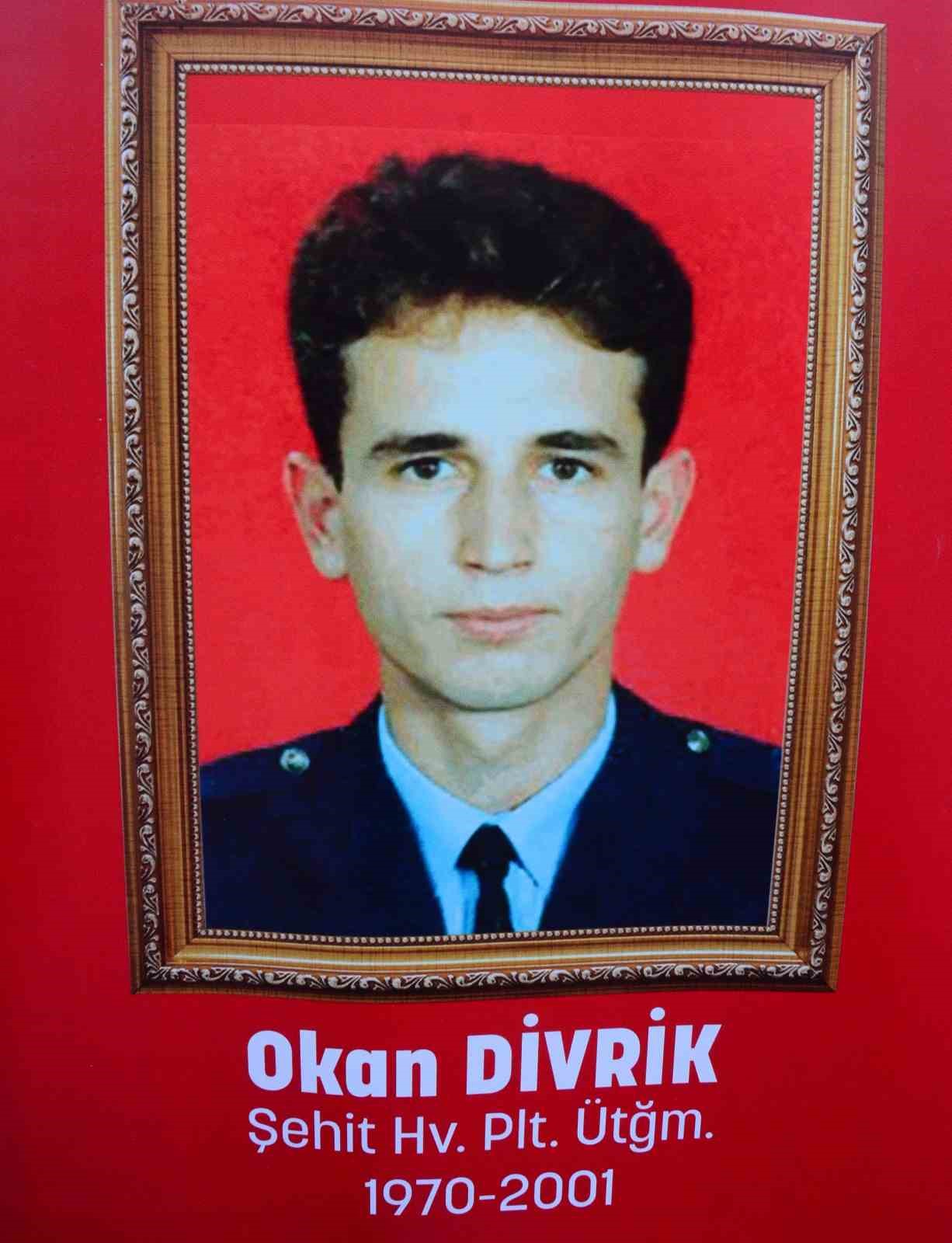 Şehit Okan Divrik, 25. yılında dualarla anıldı
