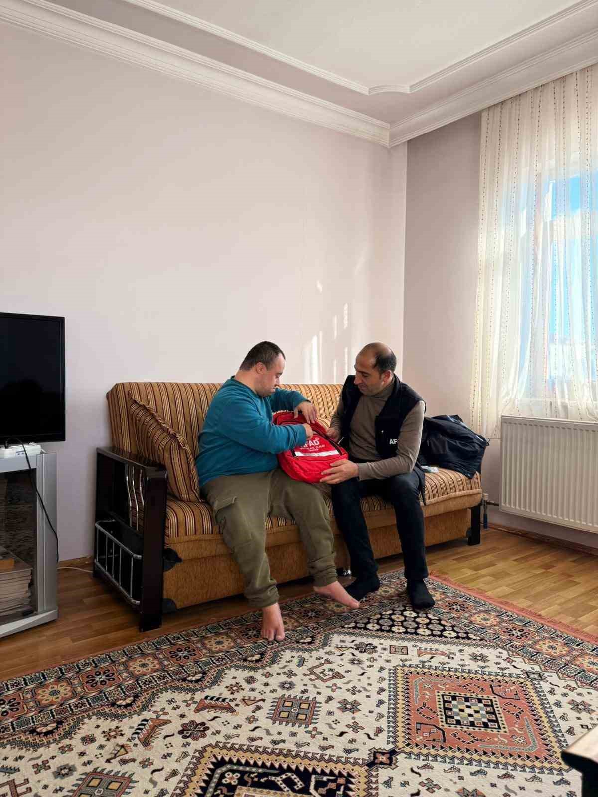 Elazığ’da engelli bireylere afet farkındalık eğitimi