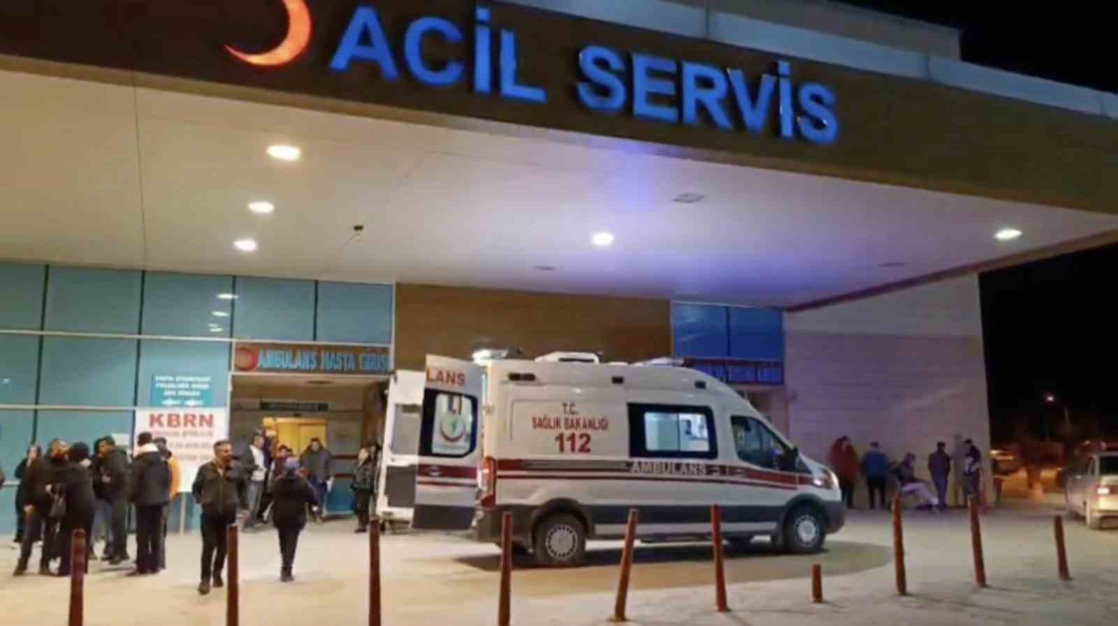 Tartıştığı kuzenini falçata ile yüzünden yaraladı