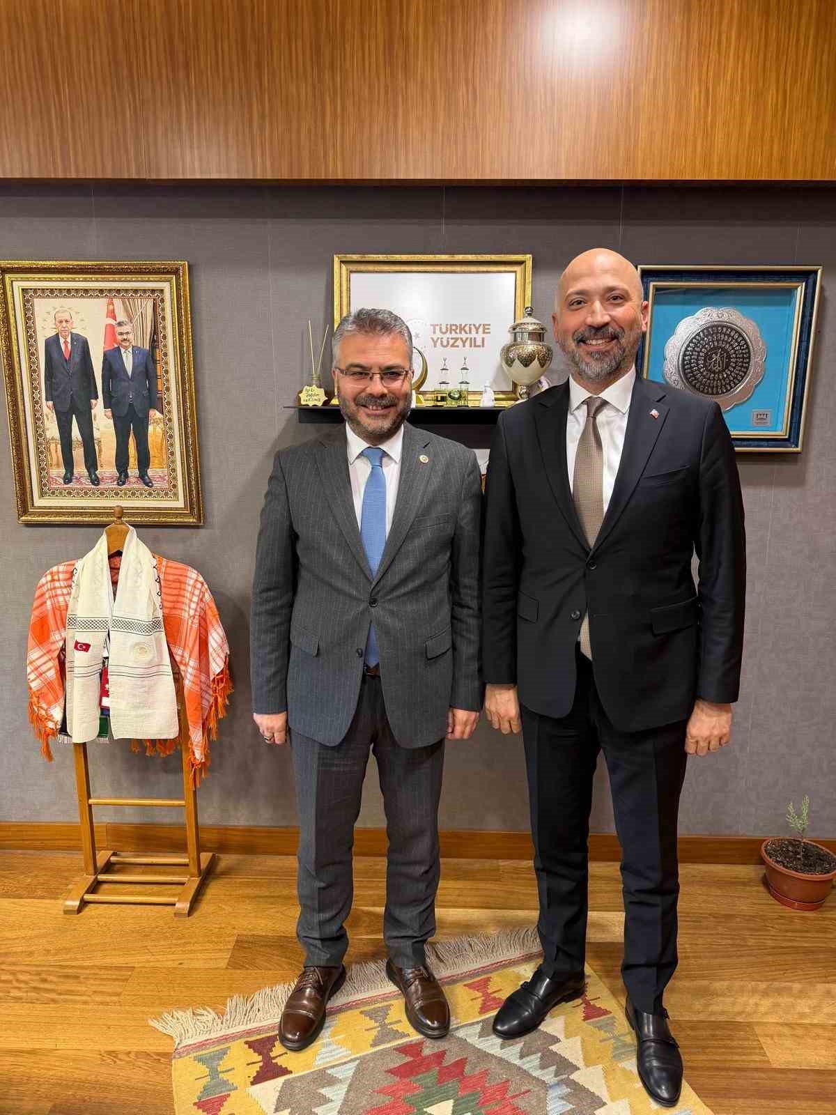 Başkan Arıkan Ankara’da, Aydın Milletvekilleriyle bir araya geldi