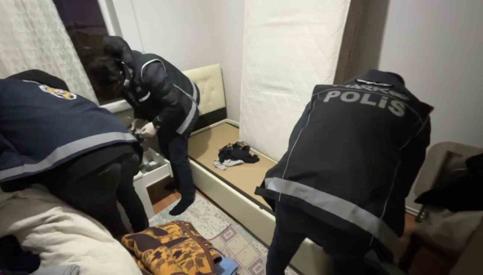 Erzurum polisinden uyuşturucu ve uyuşturucu tacirlerine geçit yok