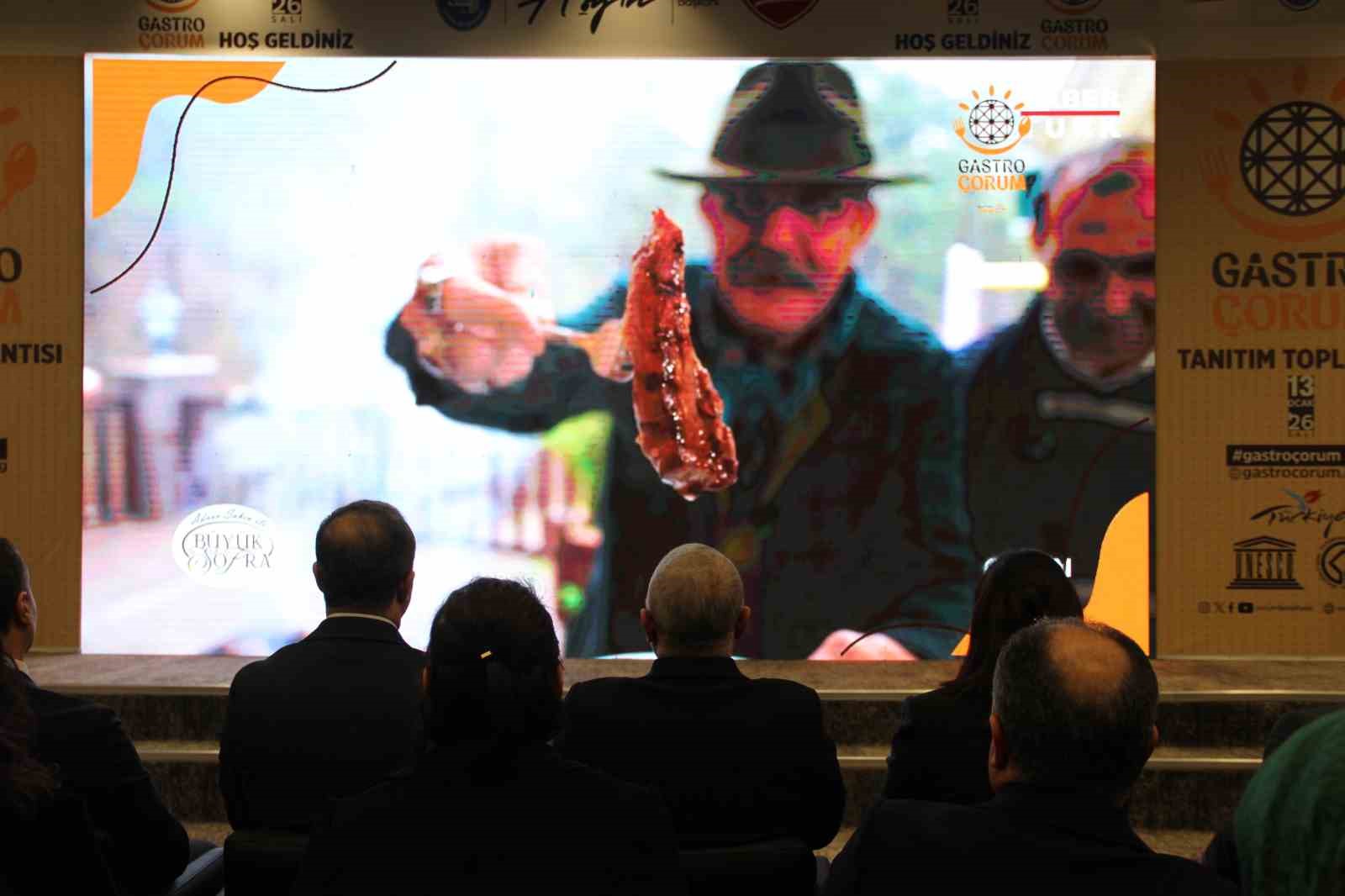 Çorum’un lezzetleri dünyaya açılıyor: Hedef gastronomi şehri olmak