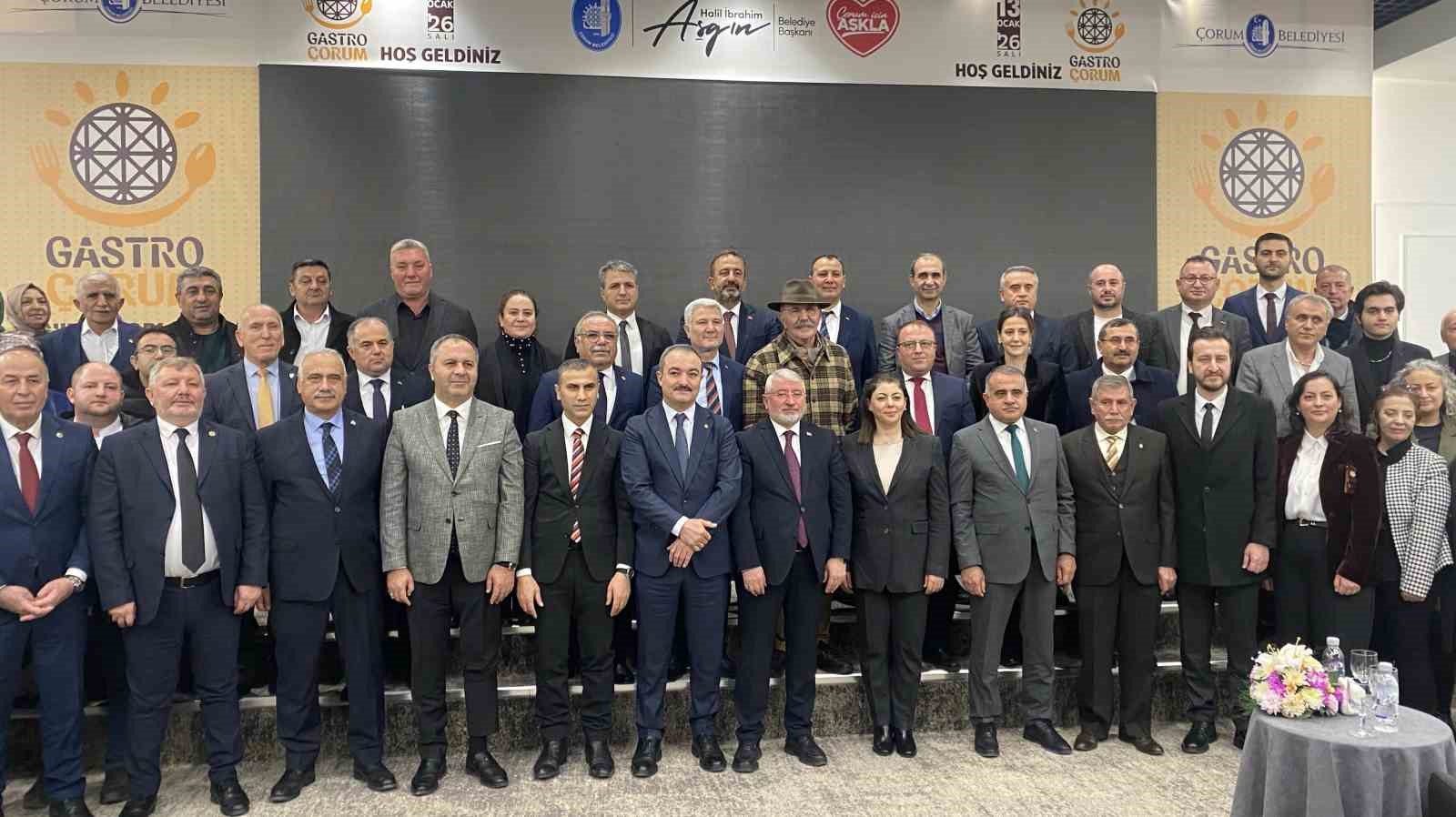 Çorum’un lezzetleri dünyaya açılıyor: Hedef gastronomi şehri olmak