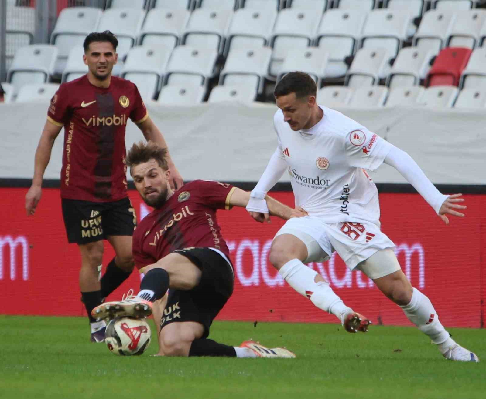 Ziraat Türkiye Kupası: Antalyaspor: 0 - Gençlerbirliği: 1 (Maç sonucu)