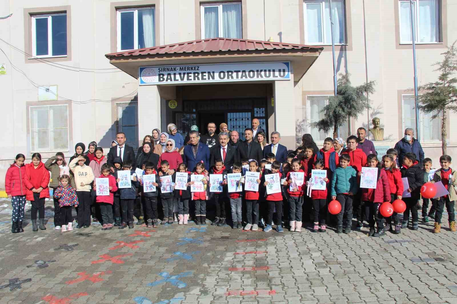 Şırnak’ta 144 bin öğrenci karne aldı