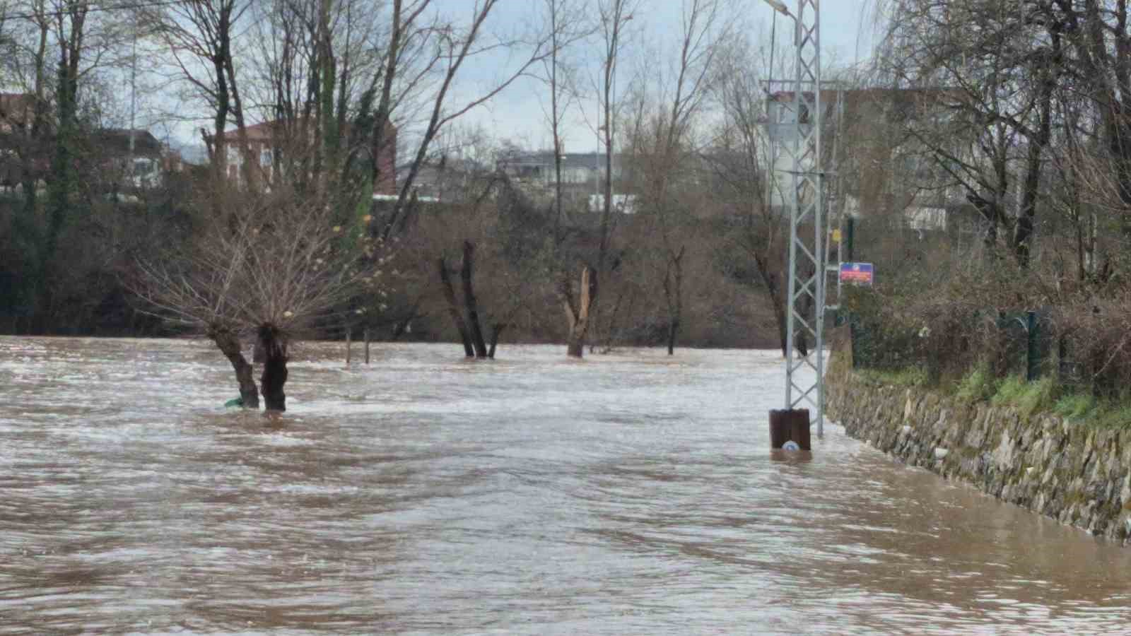 Bartın Irmağı taştı