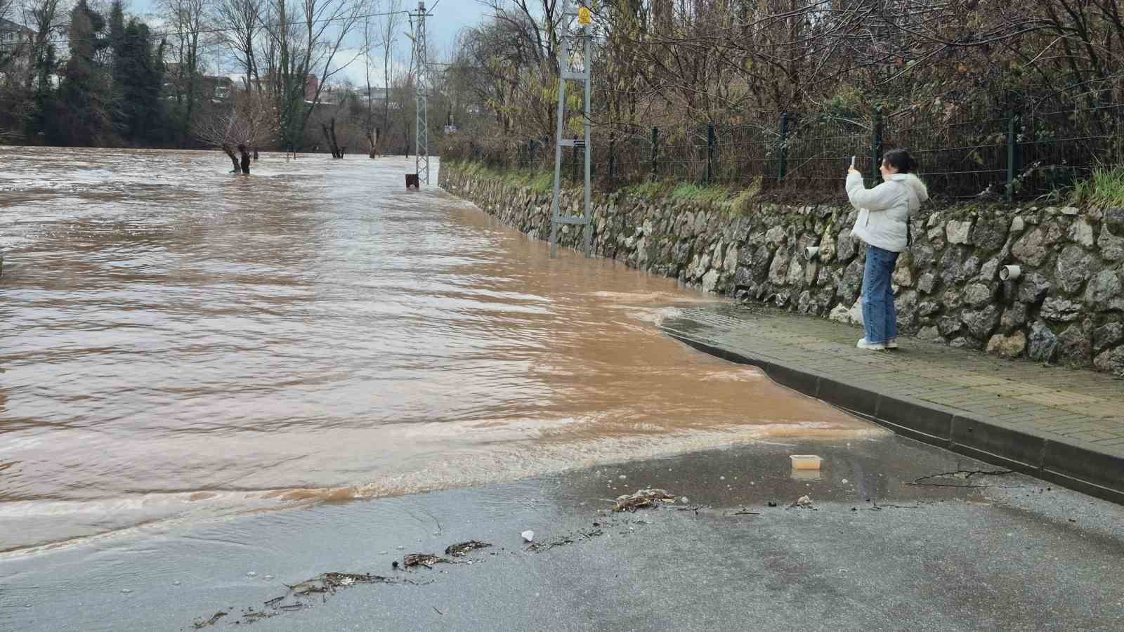 Bartın Irmağı taştı