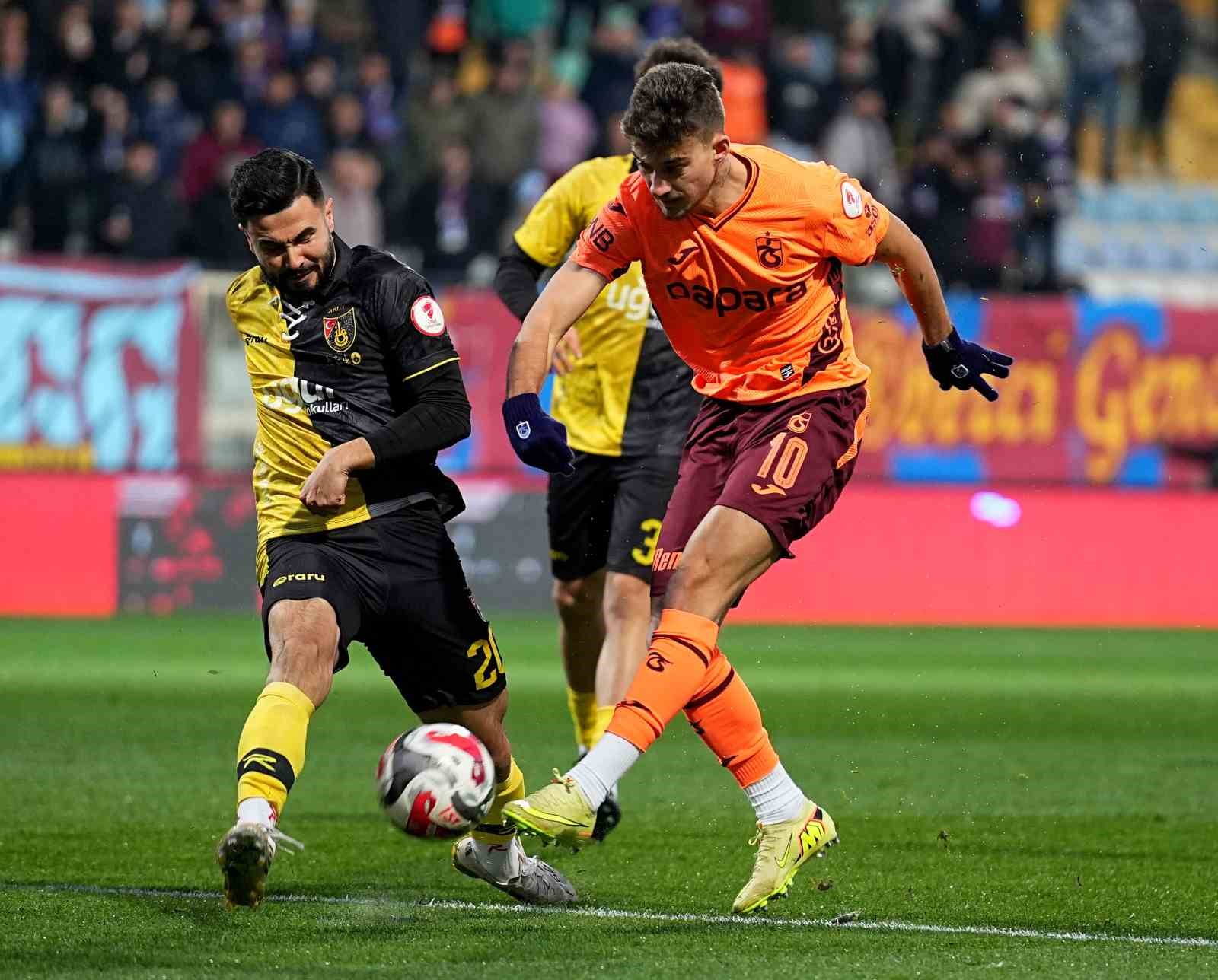 Ziraat Türkiye Kupası: İstanbulspor: 1 - Trabzonspor: 6 (Maç sonucu)