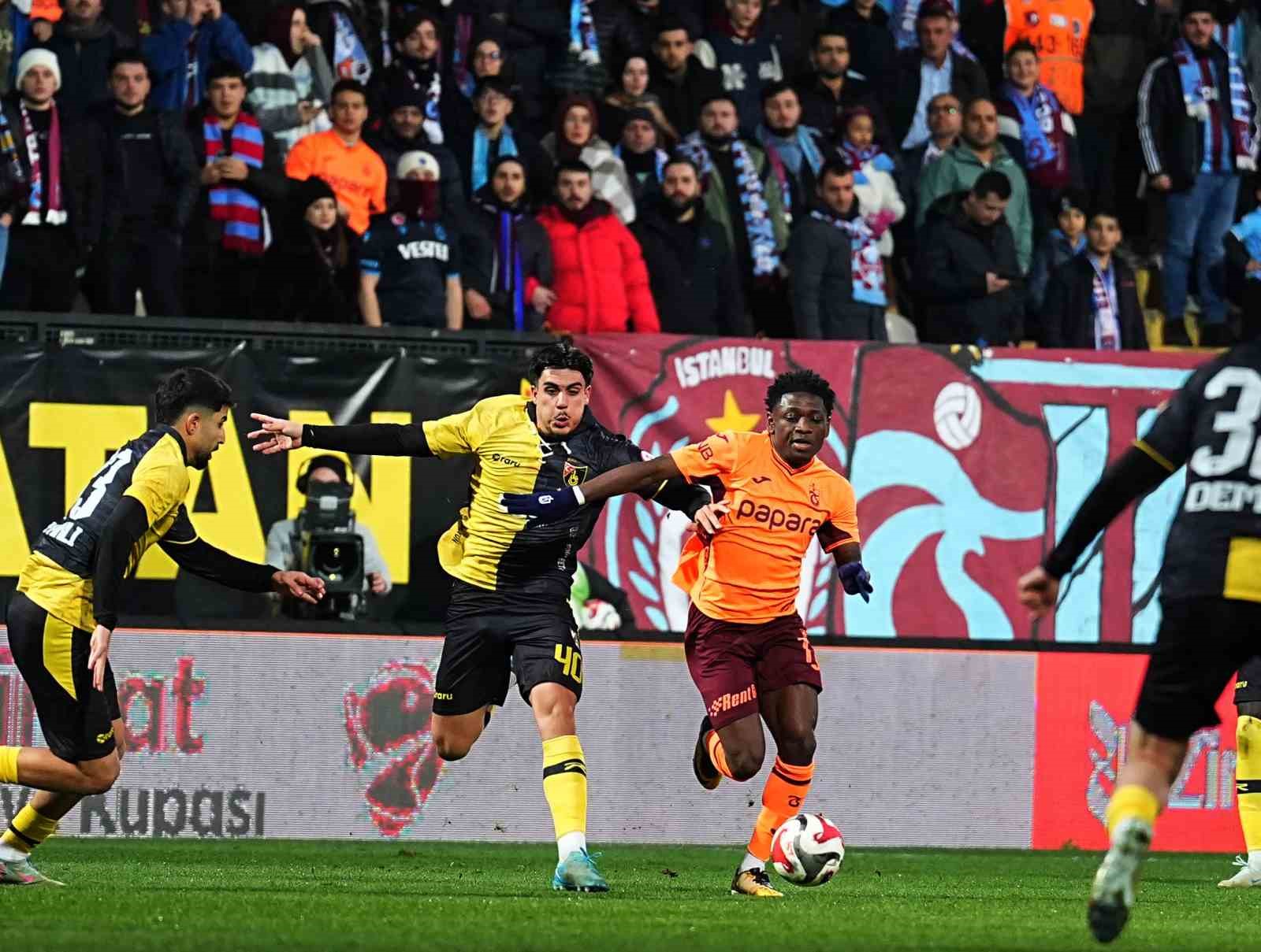 Ziraat Türkiye Kupası: İstanbulspor: 1 - Trabzonspor: 6 (Maç sonucu)