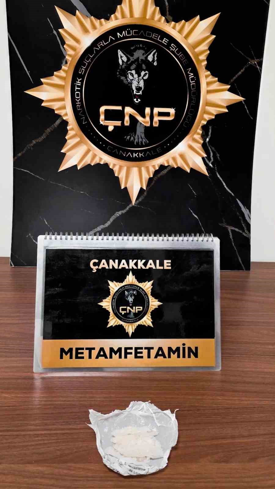 Çanakkale’de huzur uygulamalarında 1 şüpheli tutuklandı