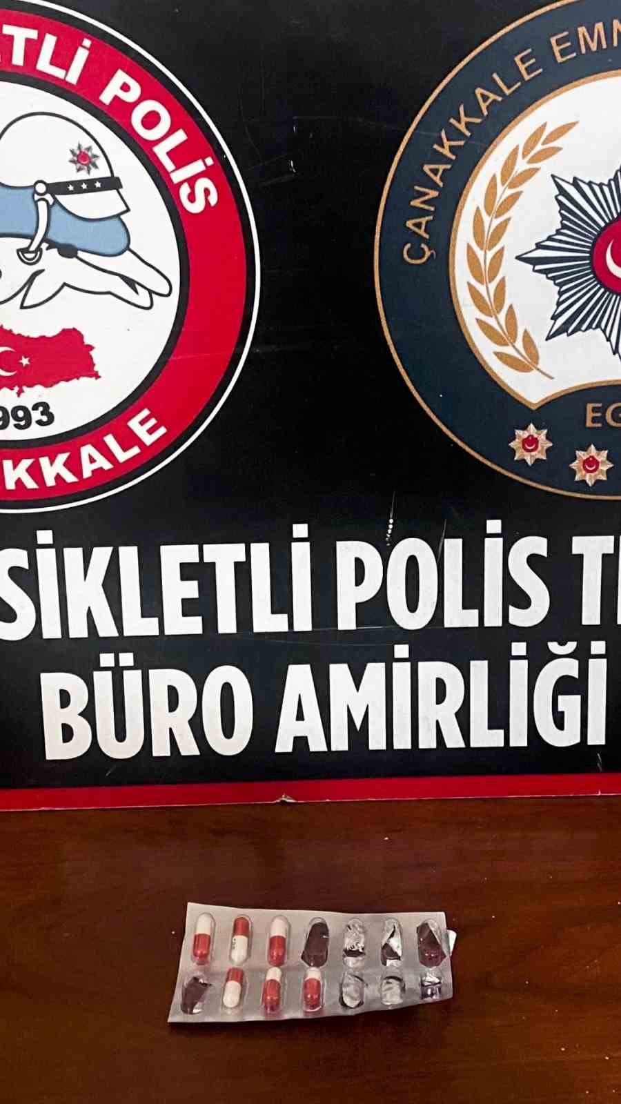 Çanakkale’de huzur uygulamalarında 1 şüpheli tutuklandı