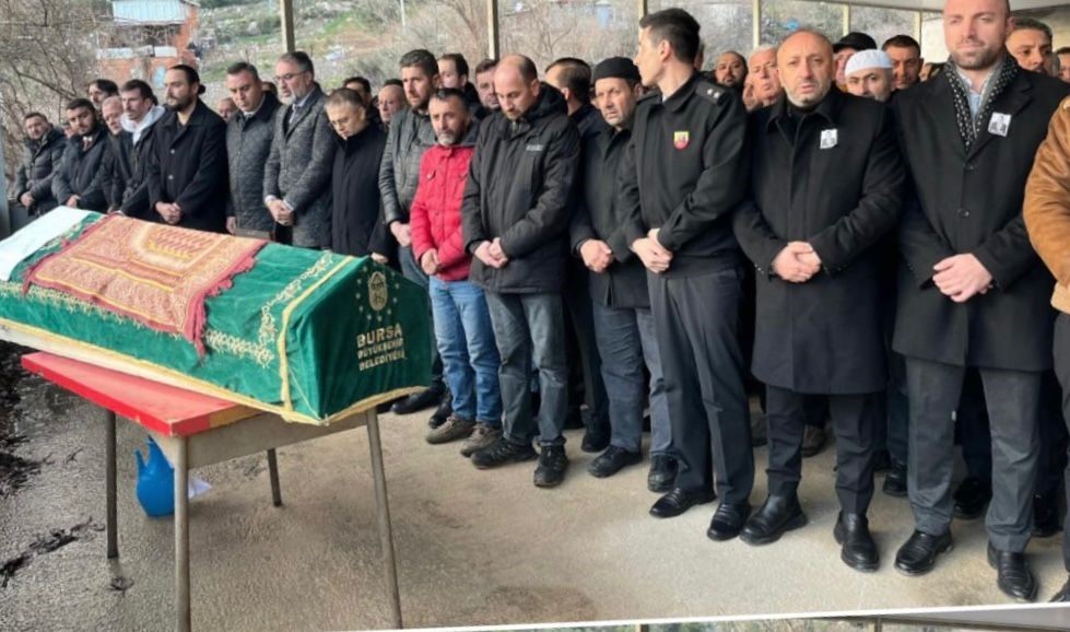 Kestel Gölbaşı Mahallesi Muhtarı İrfan Aydın son yolculuğuna uğurlandı