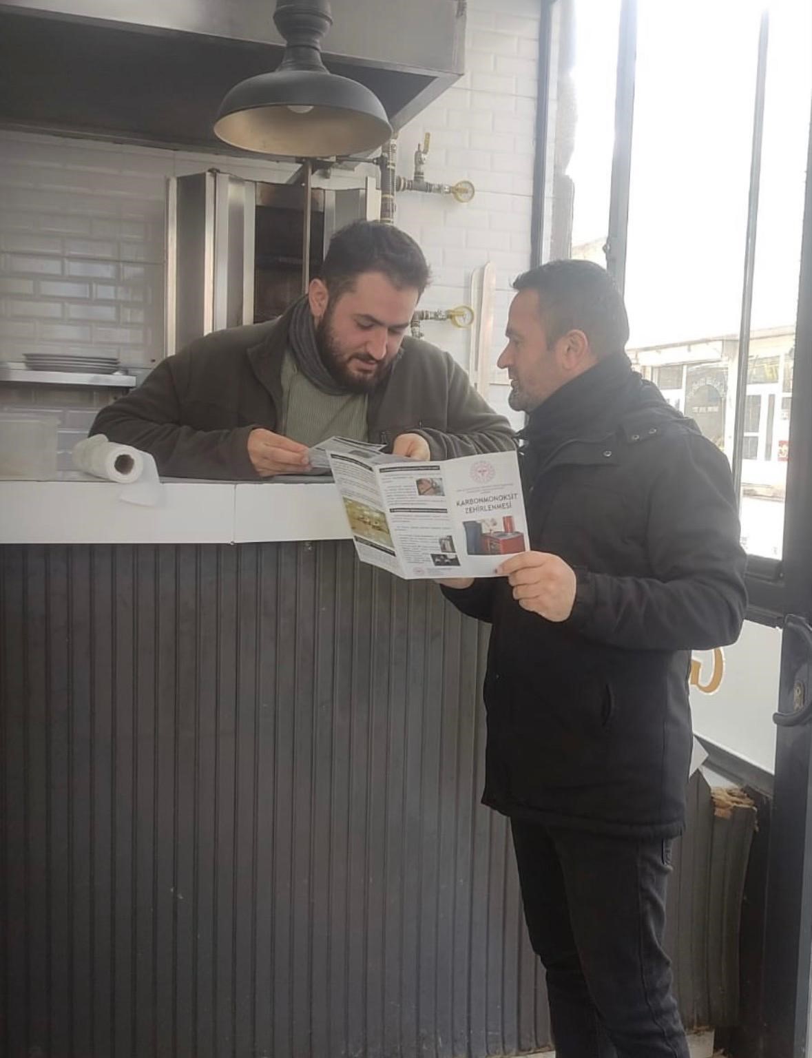 Diyadin’de karbonmonoksite karşı bilgilendirme