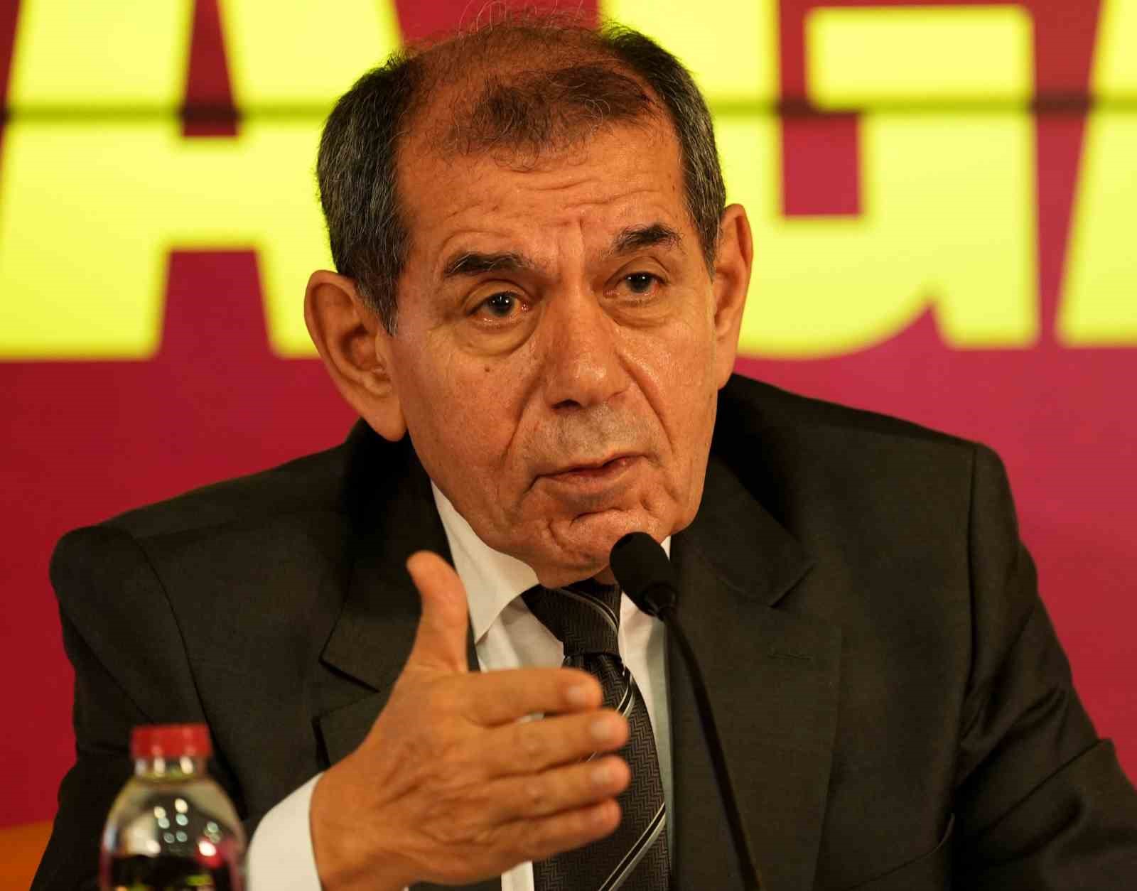 Dursun Özbek: “Seviyesiz paylaşımları esefle kınıyorum”