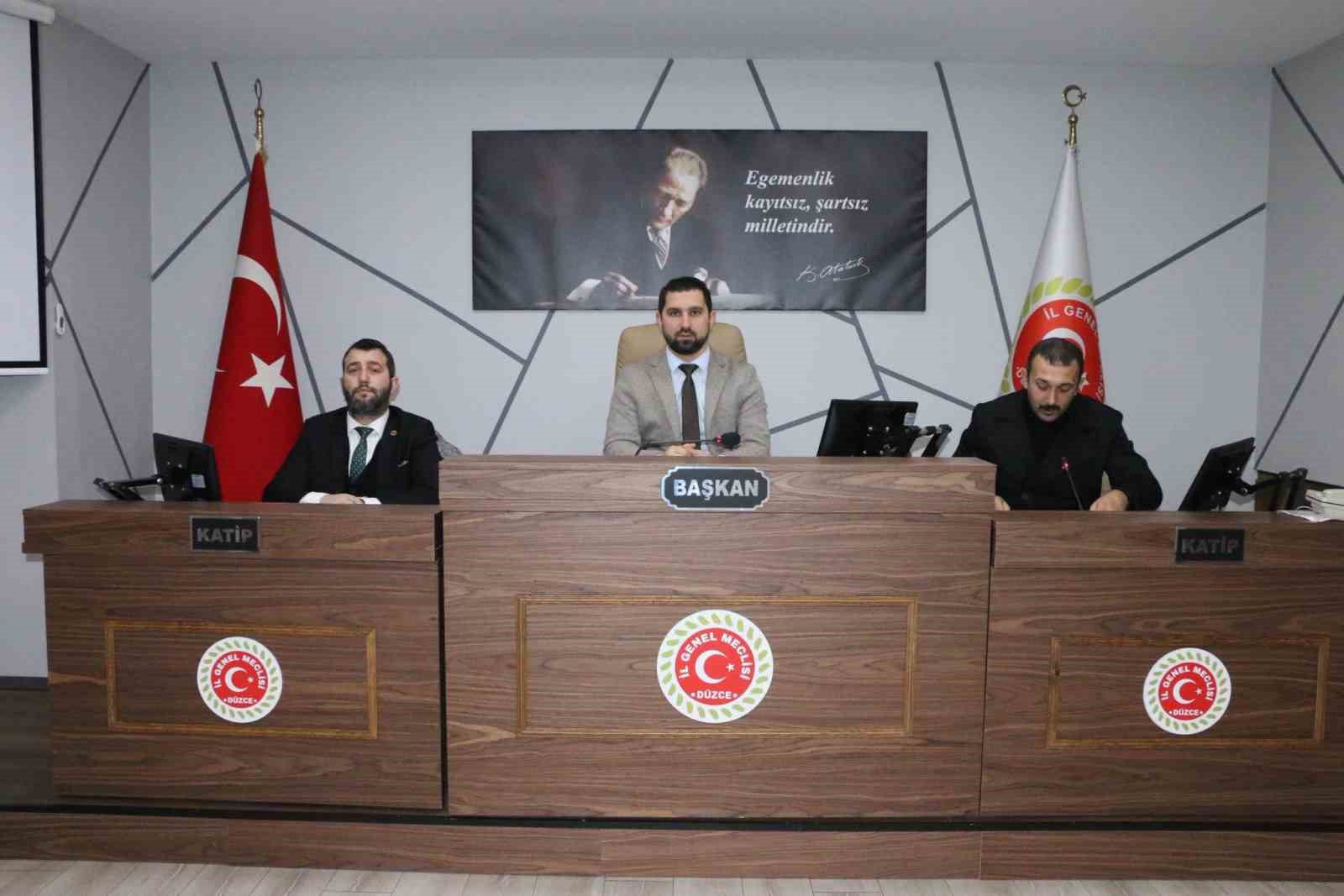 Düzce İGM ocak ayı toplantıları sona erdi