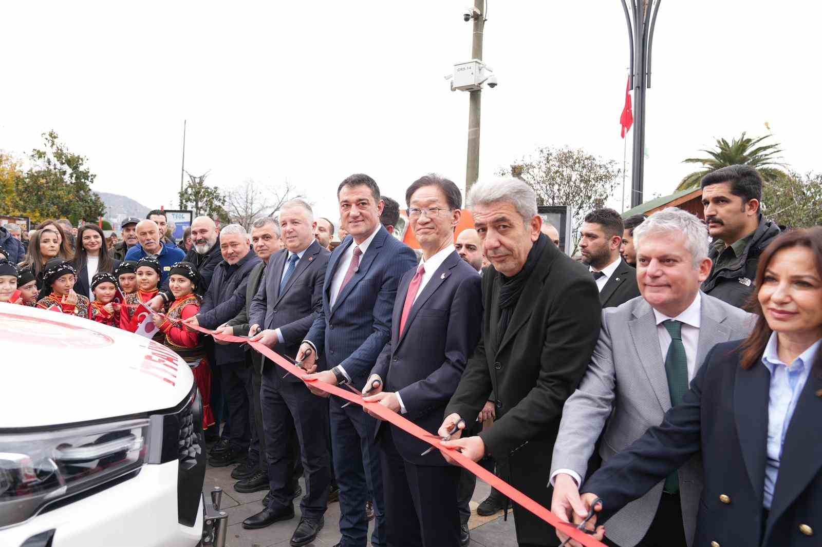 Japonya’dan Giresun Belediyesi’ne kurtarma aracı desteği