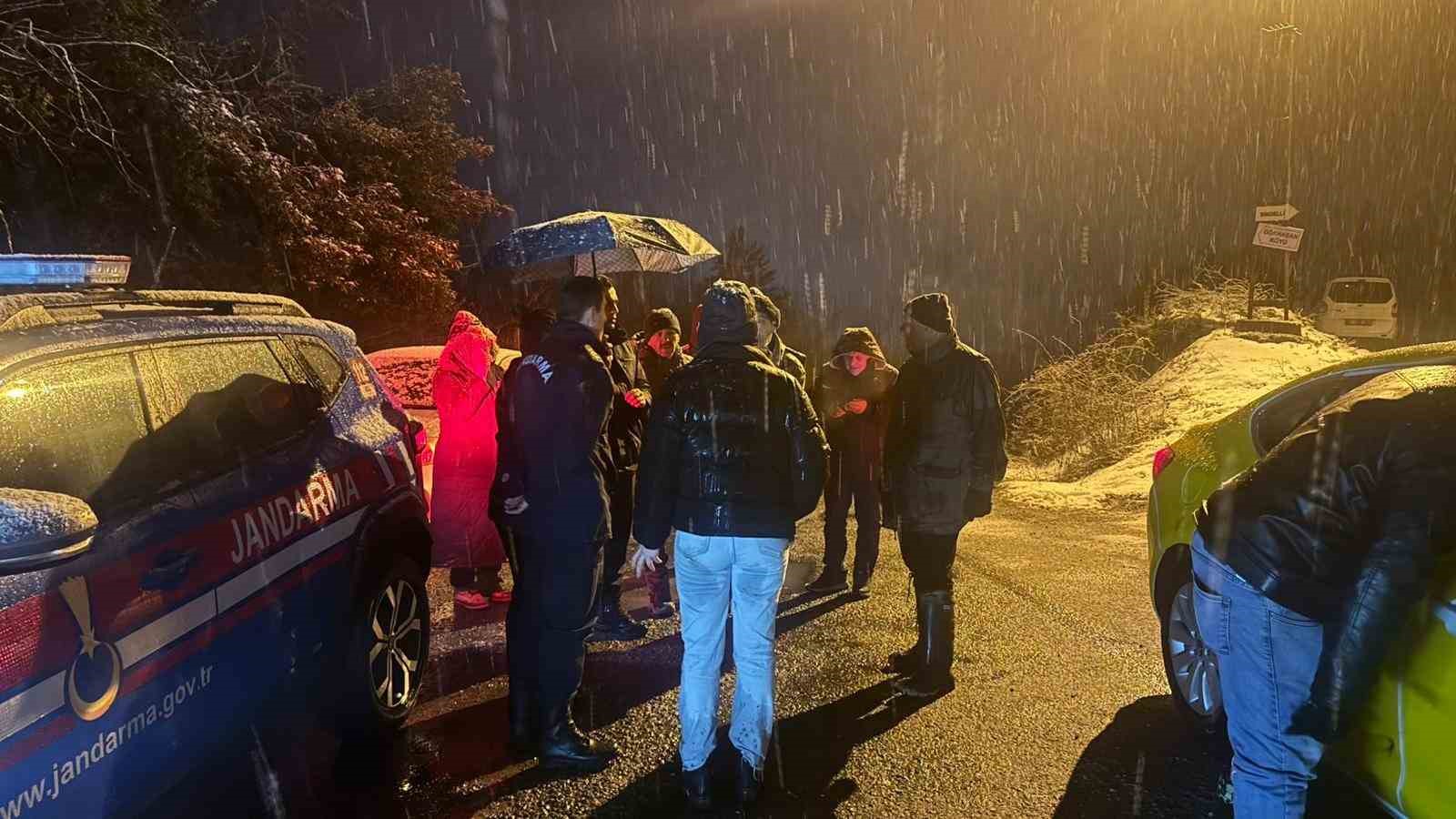 Zonguldak’ta ava giden adliye personelinden haber alınamıyor