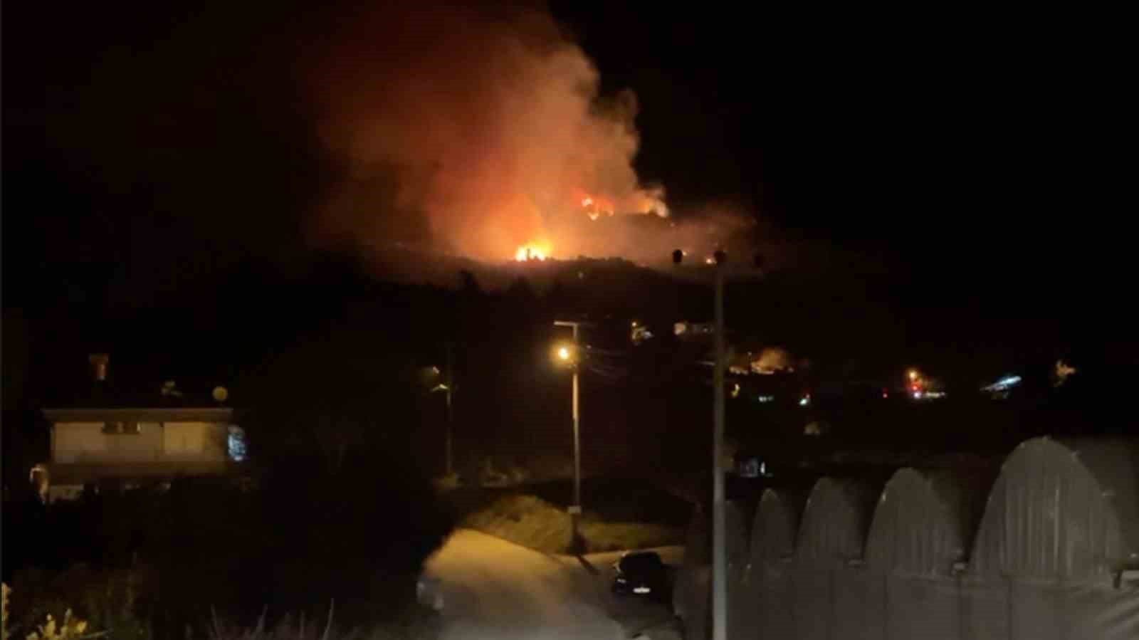 Antalya’da orman yangını