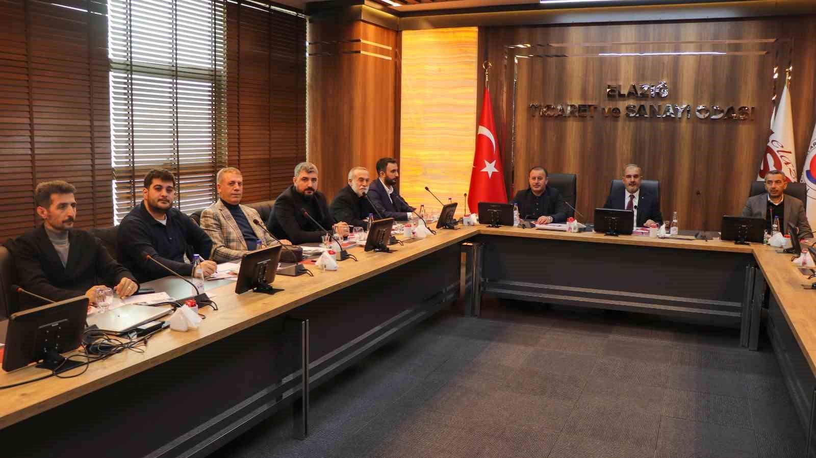 Elazığ TSO Başkanı Alan, eğitim ve rehabilitasyon merkezleriyle bir araya geldi