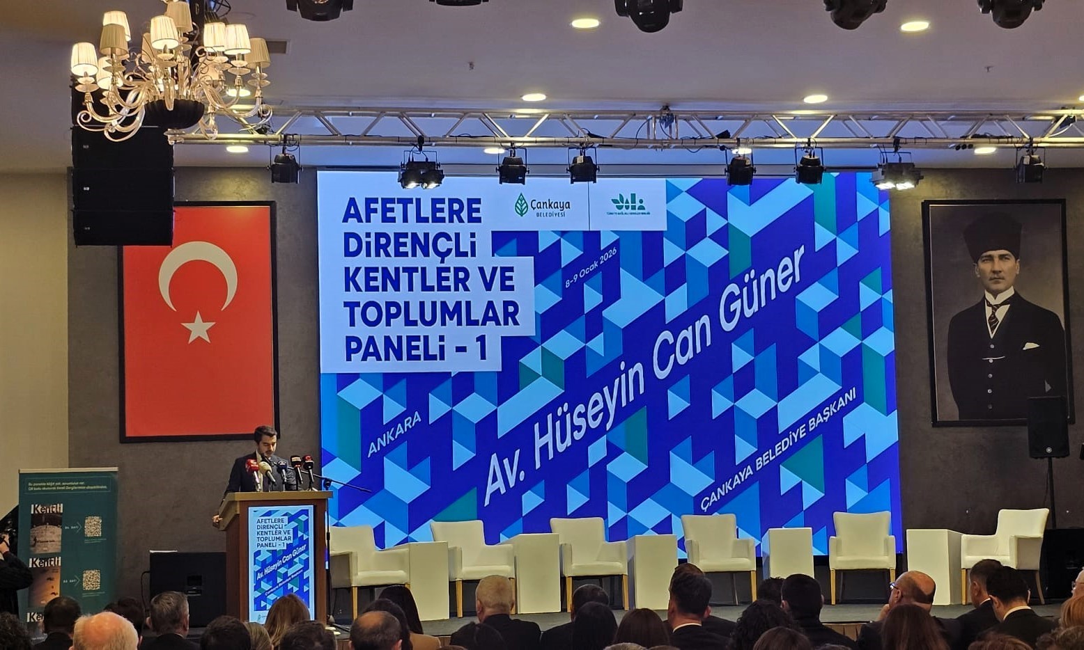 Afetlere karşı dirençli kentler için Çankaya’da buluşma