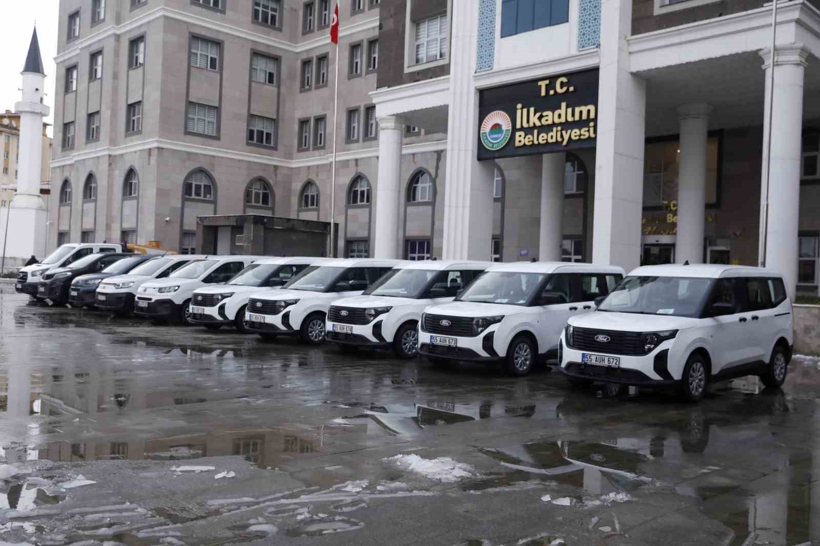 İlkadım’da araç filosu güçleniyor