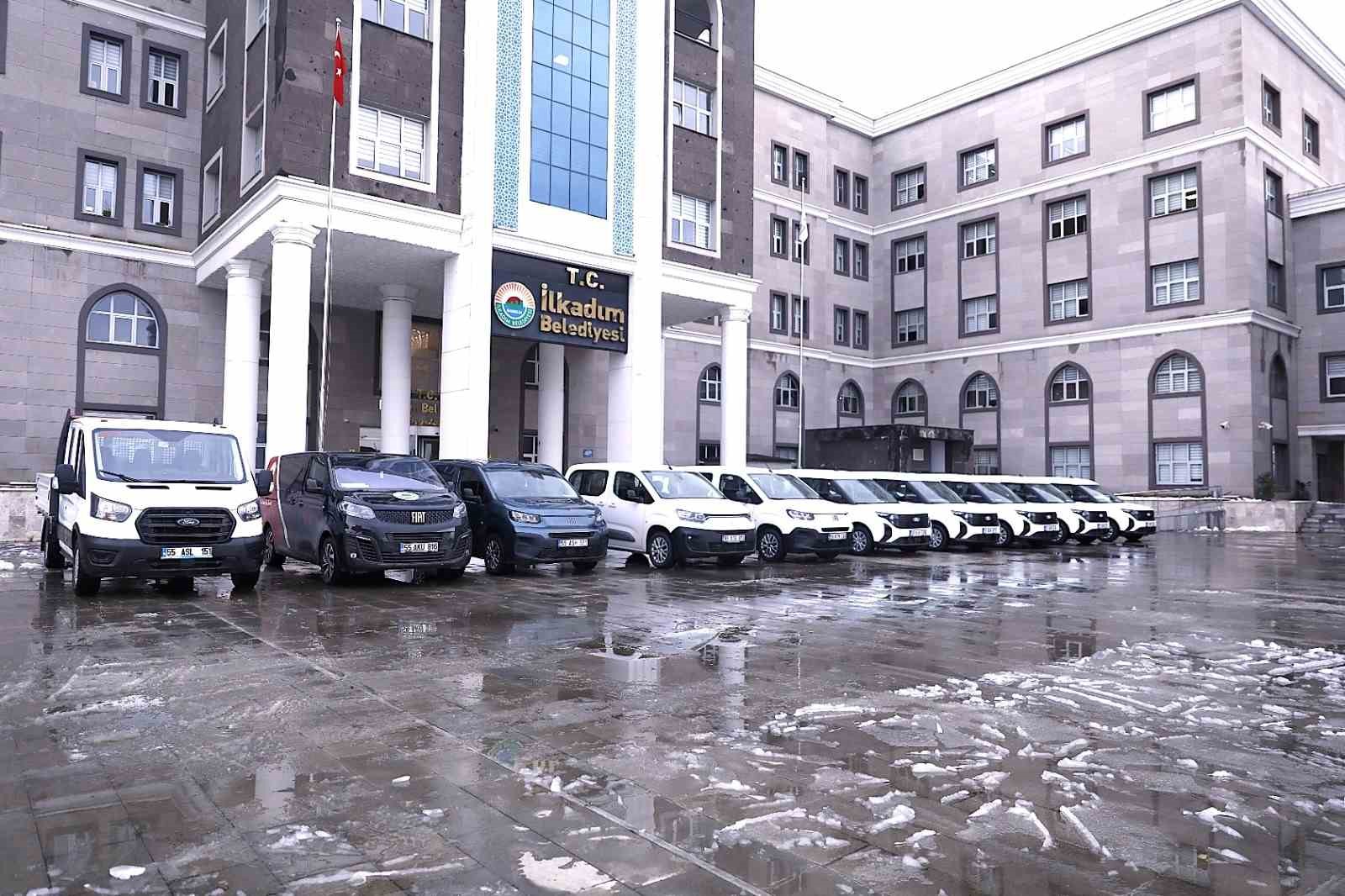 İlkadım’da araç filosu güçleniyor