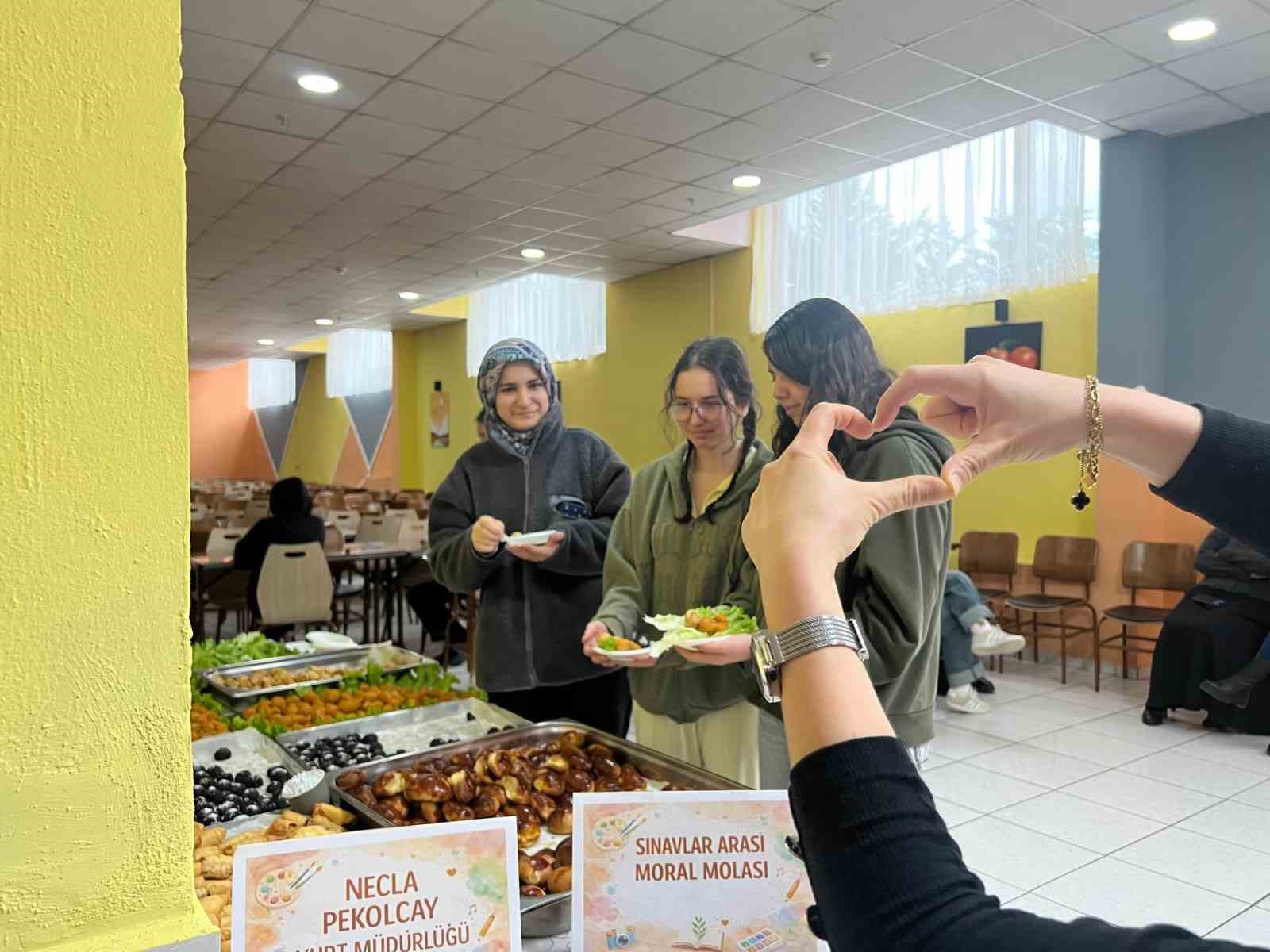 Finaller arası moral molası etkinliği düzenlendi