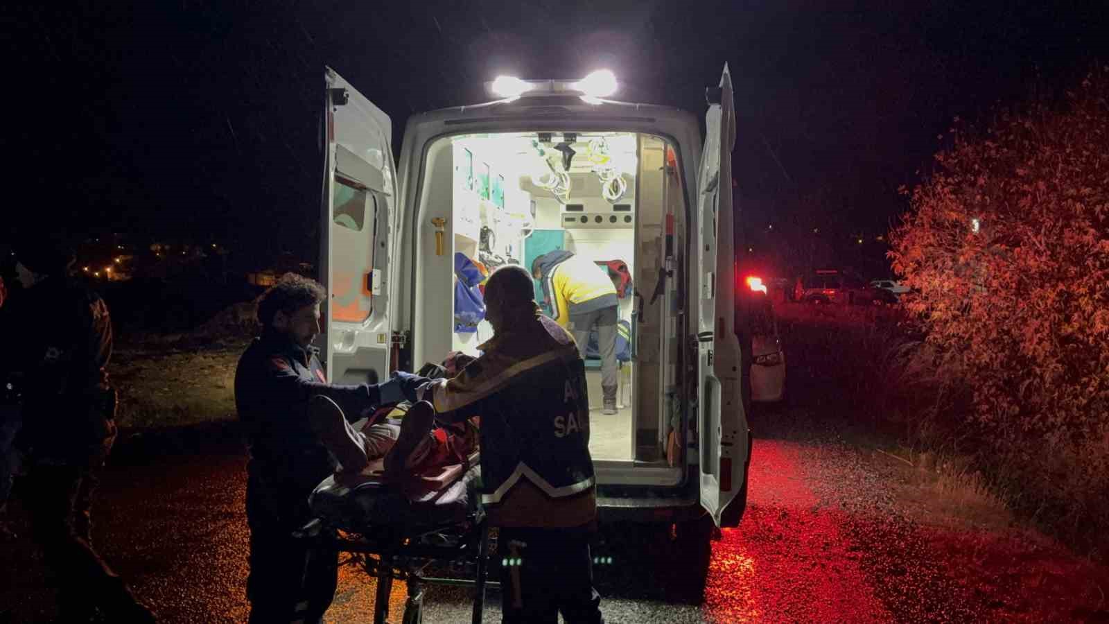 Gazipaşa’da motosiklet kazası: 1 yaralı