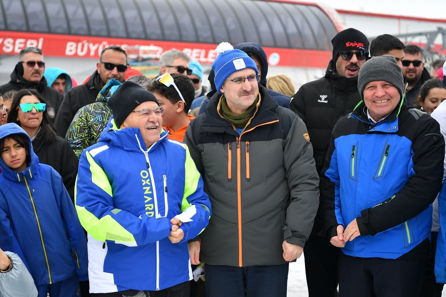 Başkan Büyükkılıç, genel müdür ve federasyon başkanı Şahin’e şehri ve Büyükşehir’in tesislerini tanıttı