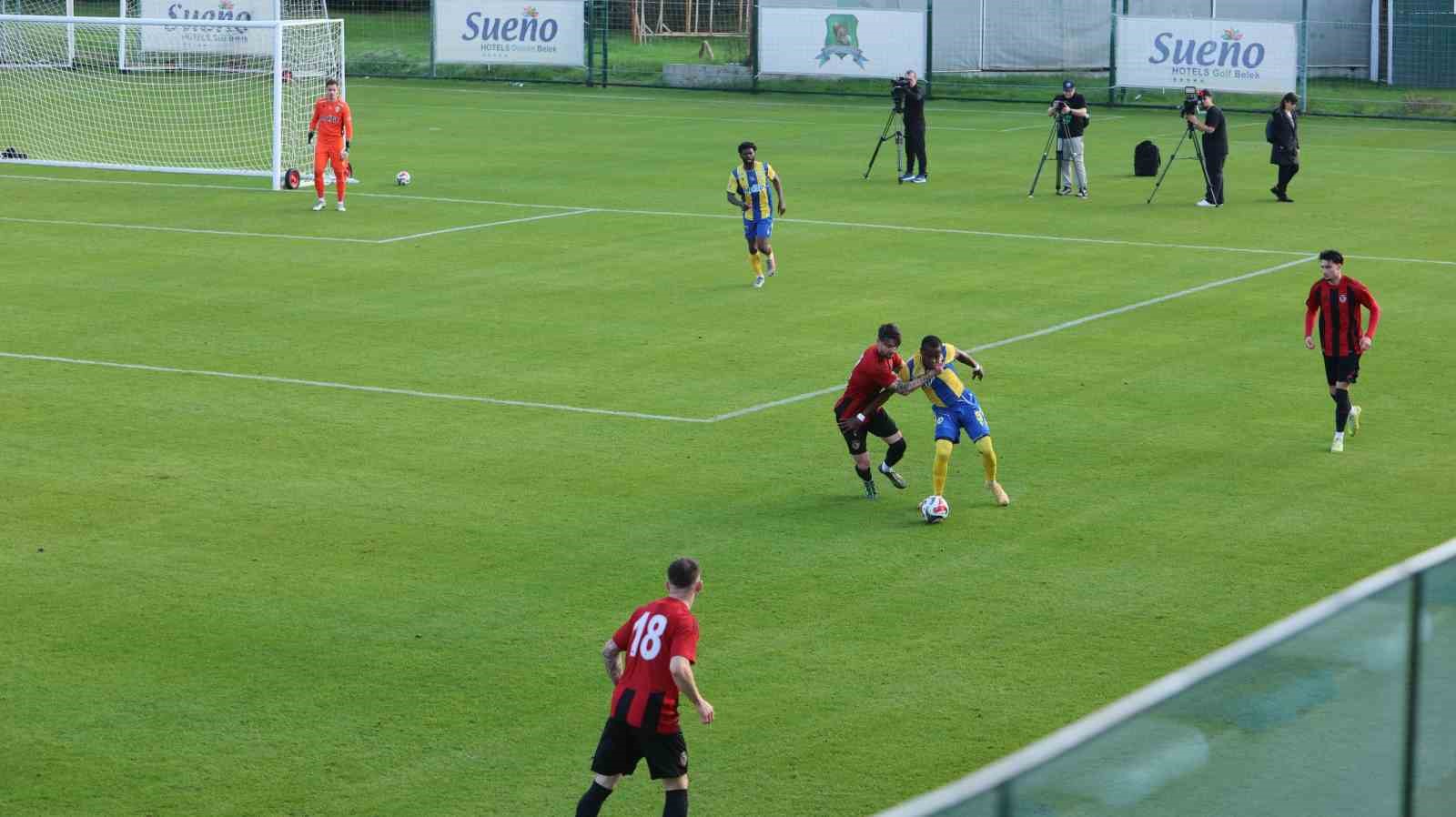 Gaziantep FK, hazırlık maçında FC Petrolul Ploiești ile berabere kaldı