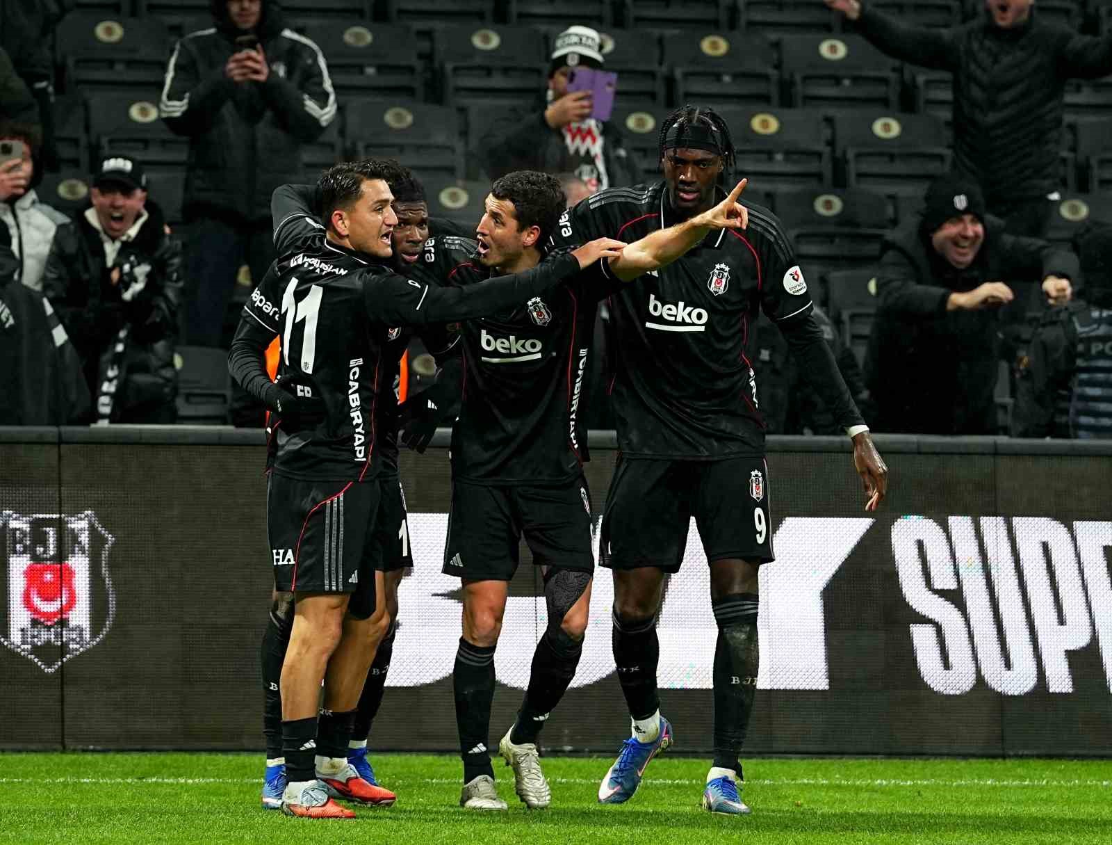 Trendyol Süper Lig: Beşiktaş: 1 - Kayserispor: 0 (Maç sonucu)