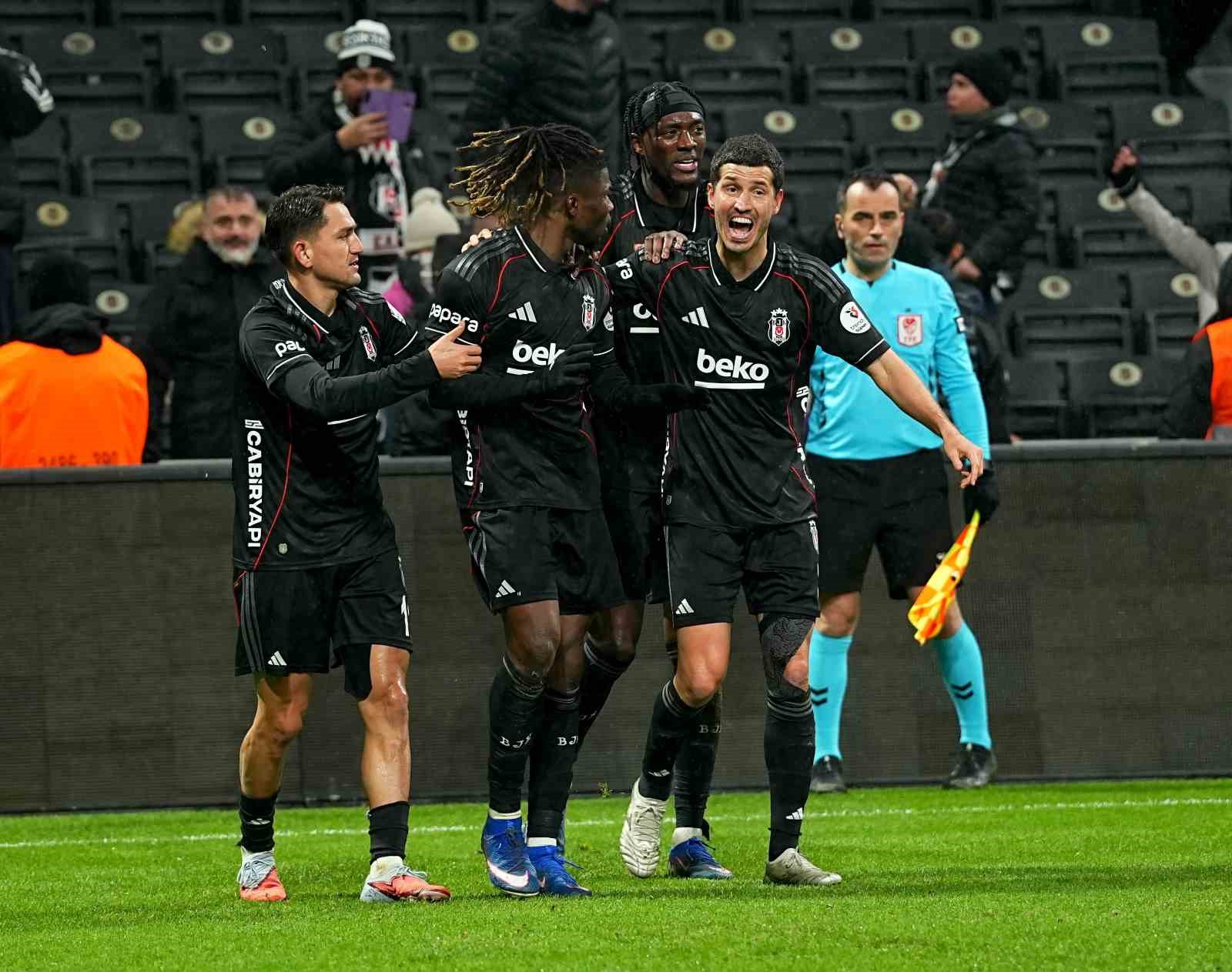 Trendyol Süper Lig: Beşiktaş: 1 - Kayserispor: 0 (Maç sonucu)