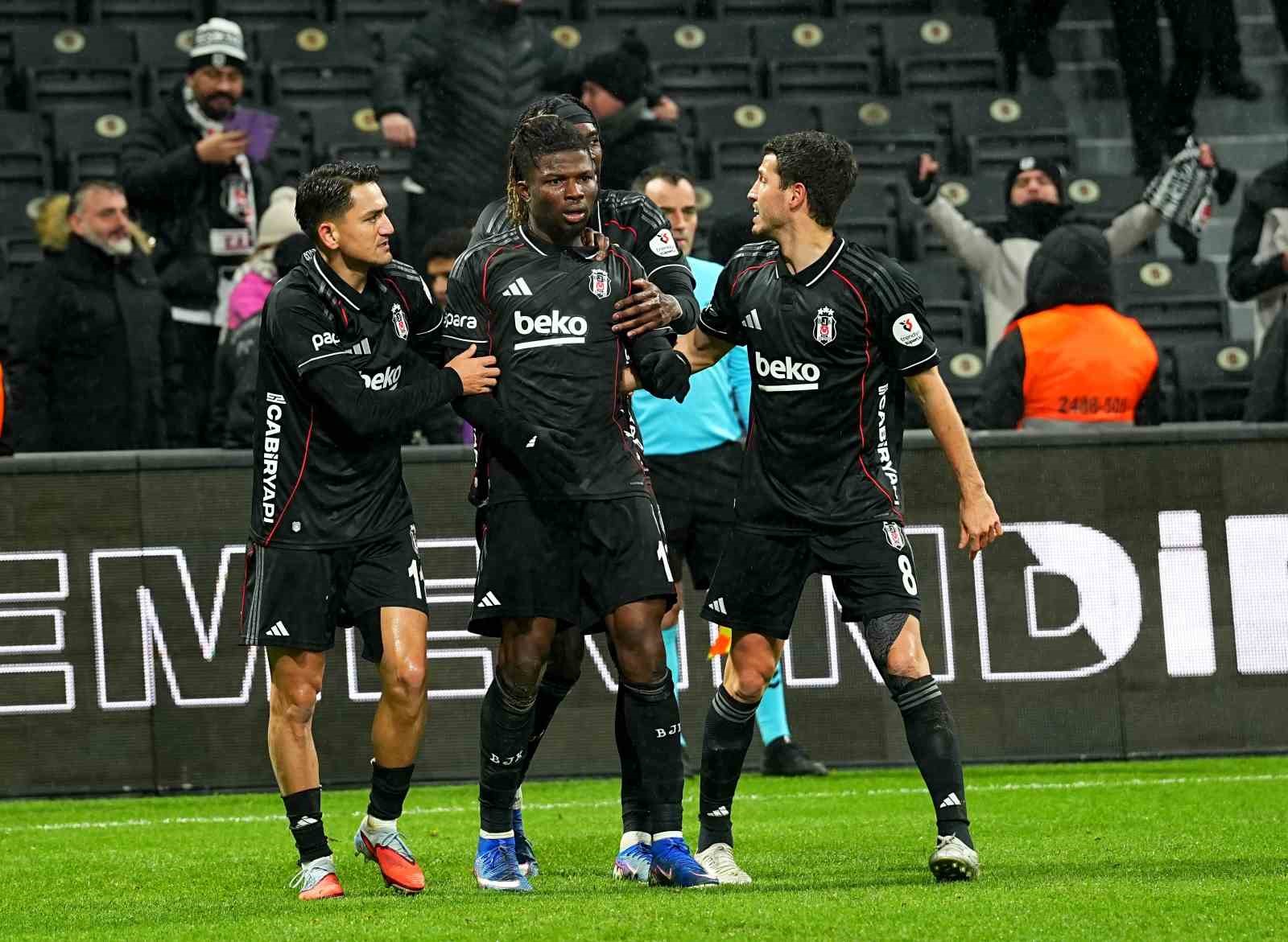 Trendyol Süper Lig: Beşiktaş: 1 - Kayserispor: 0 (Maç sonucu)