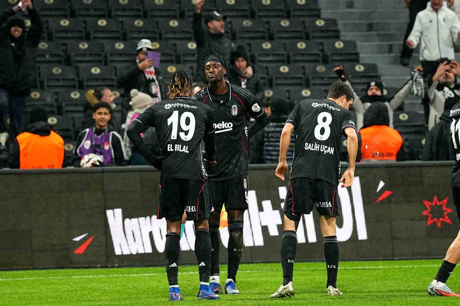 Trendyol Süper Lig: Beşiktaş: 1 - Kayserispor: 0 (Maç sonucu)