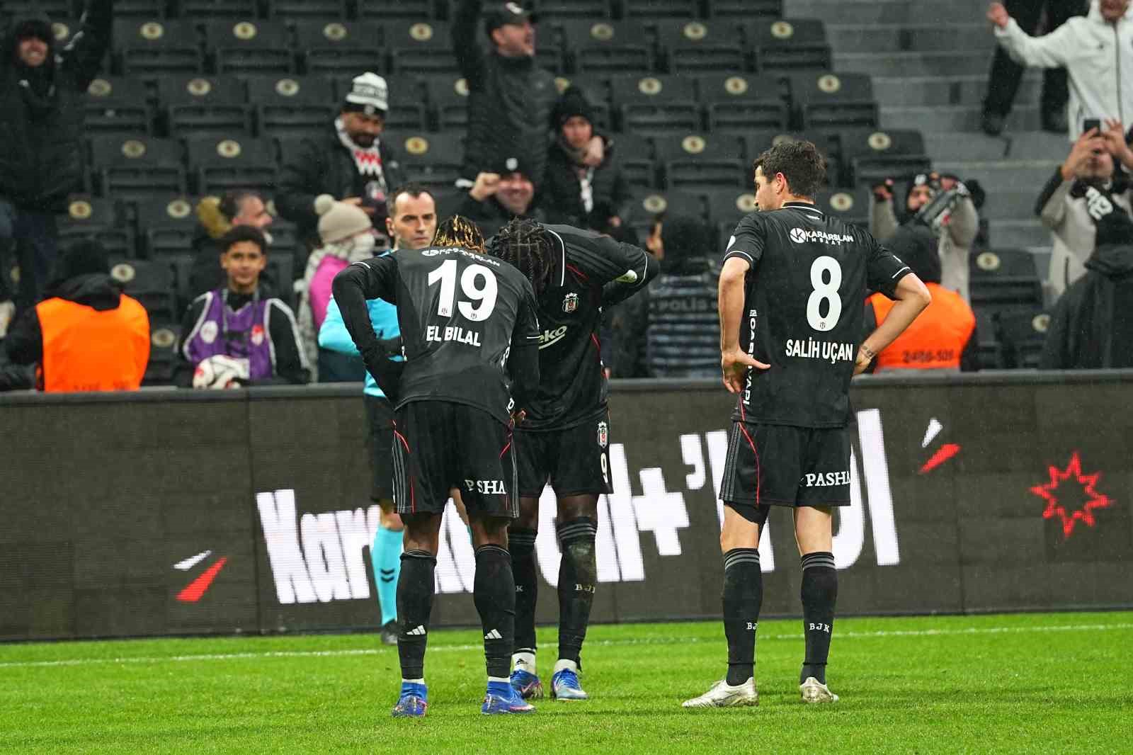 Trendyol Süper Lig: Beşiktaş: 1 - Kayserispor: 0 (Maç sonucu)