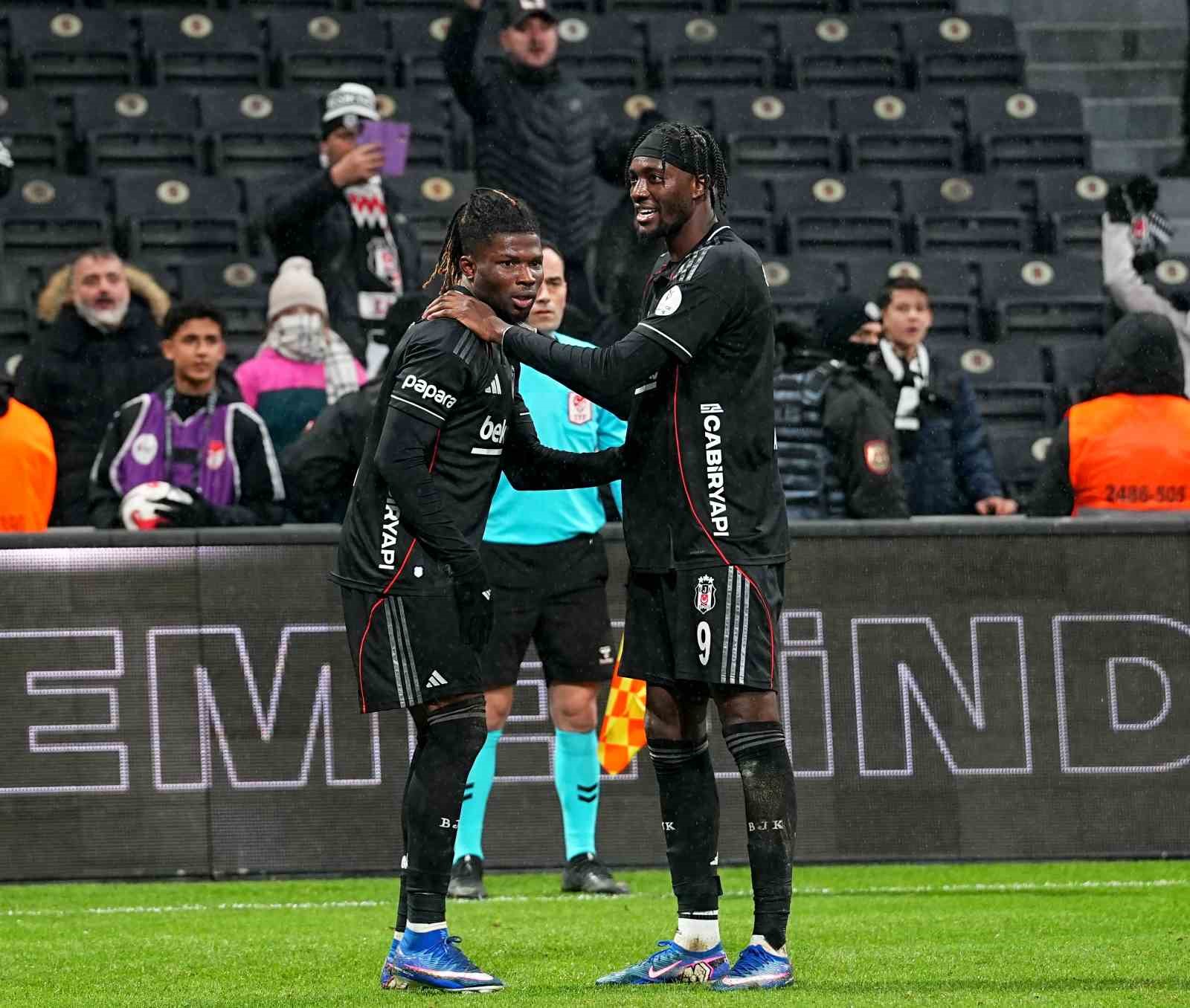 Trendyol Süper Lig: Beşiktaş: 1 - Kayserispor: 0 (Maç sonucu)